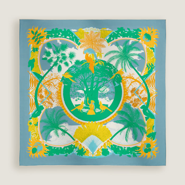 Aloha Double Face Scarf 90