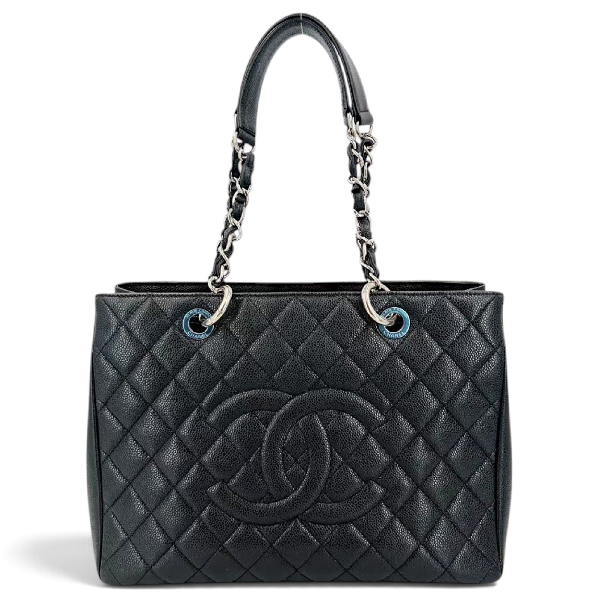 Grand shopping leather tote