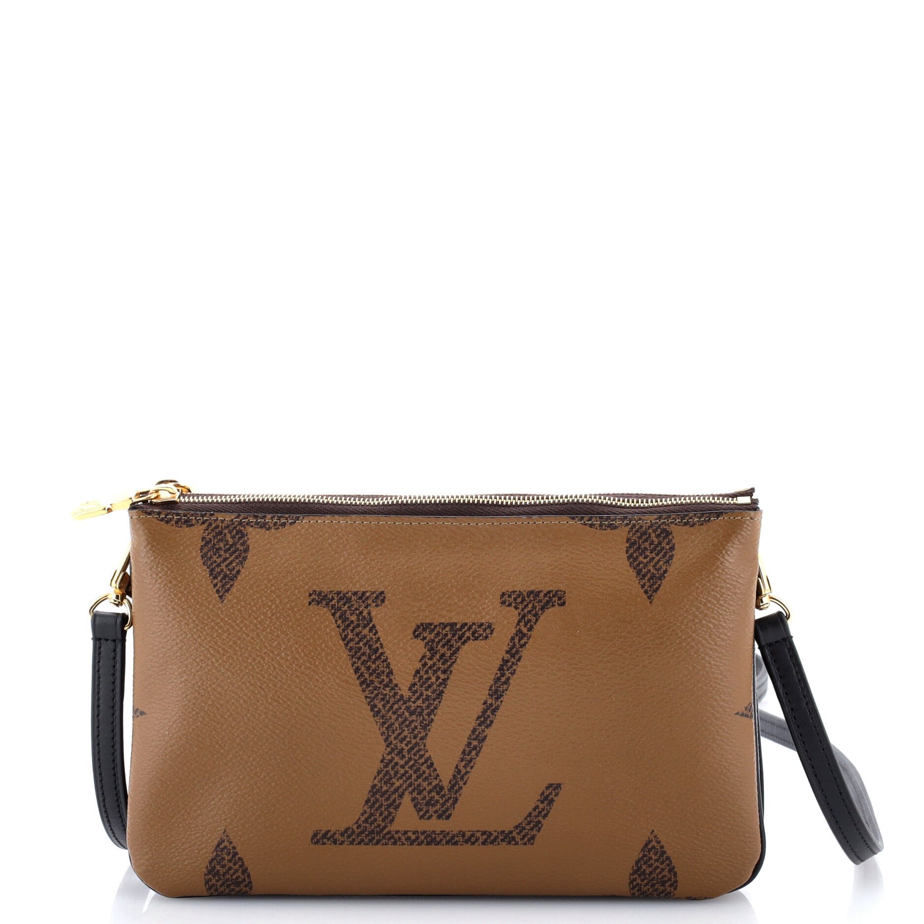 Double Zip Pochette Reverse Monogram Giant