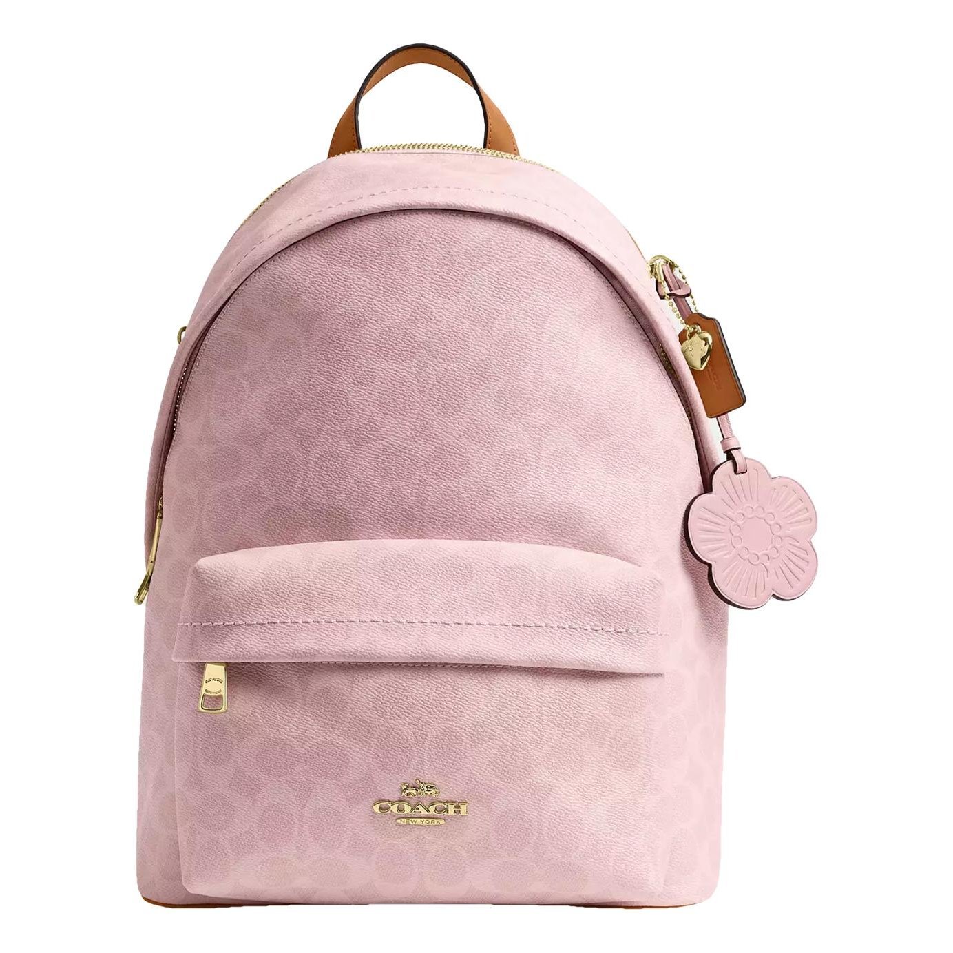 Leather backpack