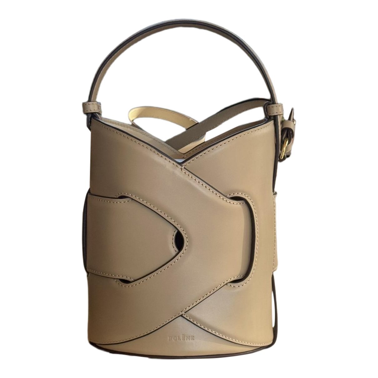 Polene Leather crossbody bag