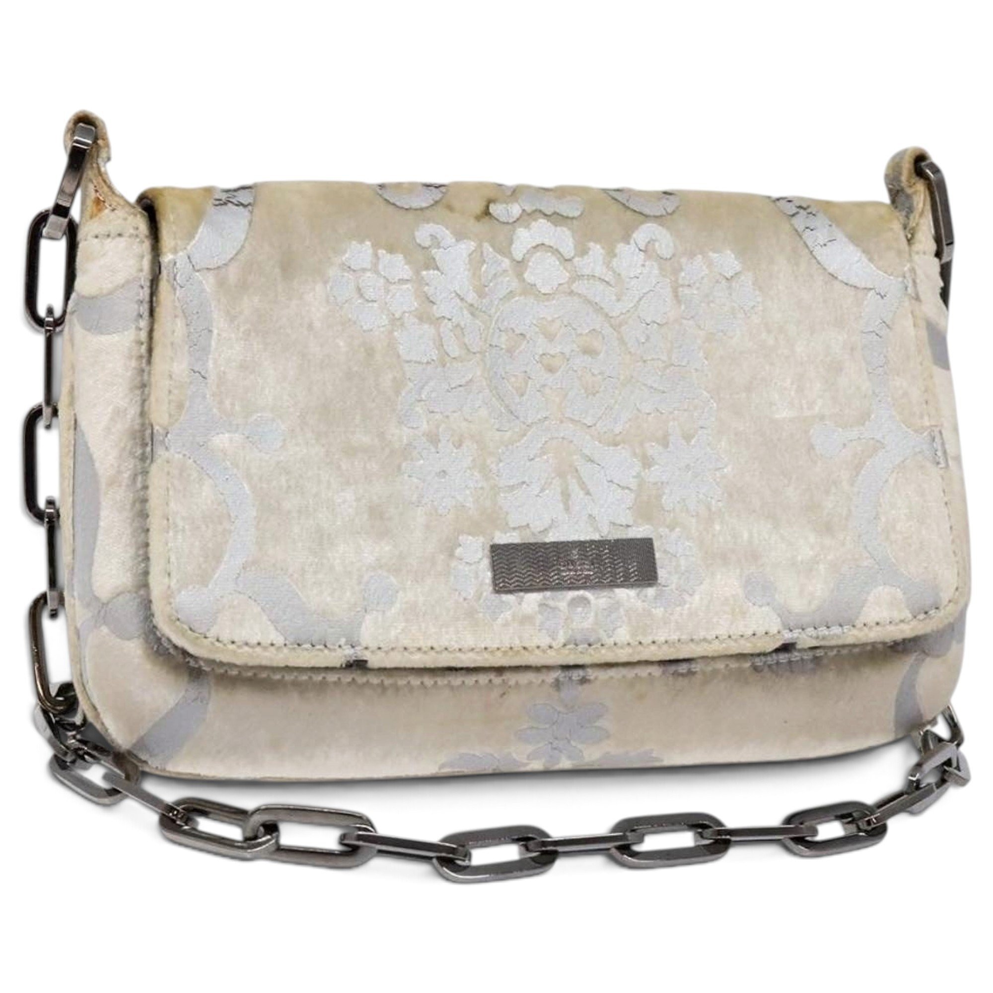 Velvet handbag
