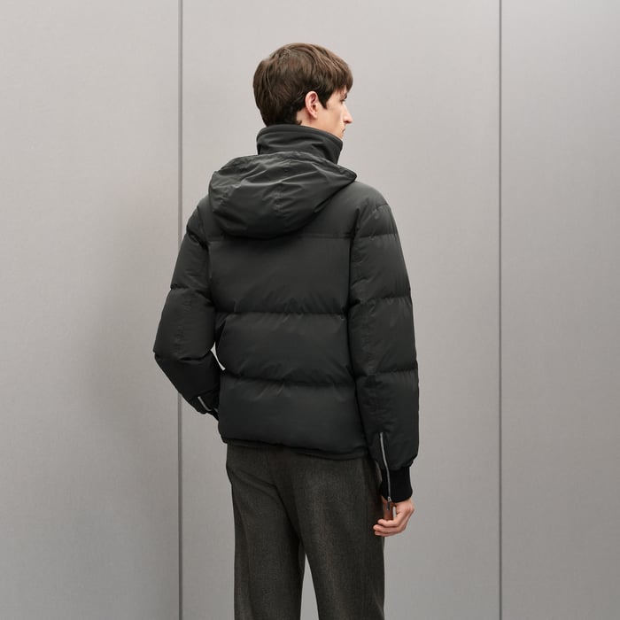Anthracite Puffer Coat