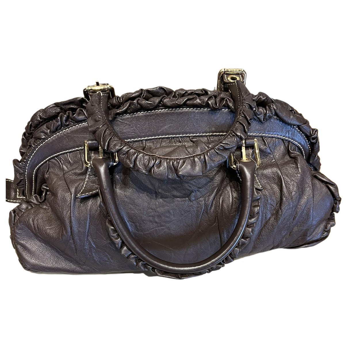 Leather handbag