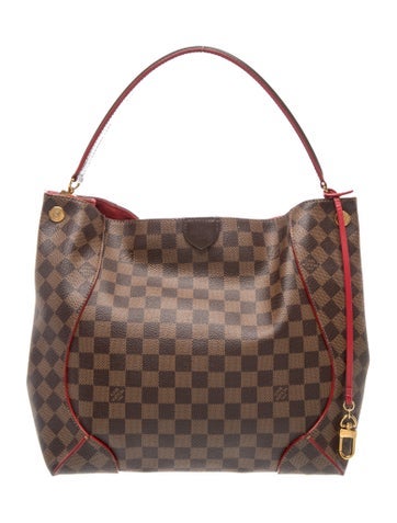 Damier Ebene Damier Ebene Caissa Hobo bag MM