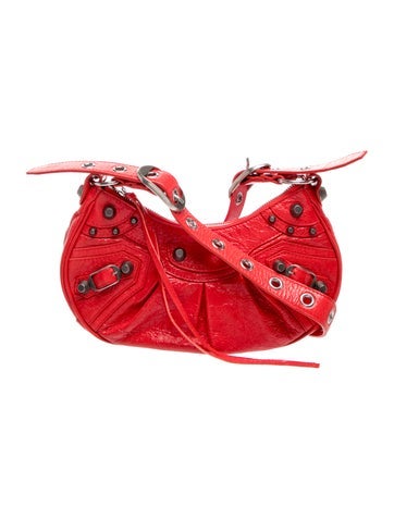 Embossed Leather Le Cagole XS 2023