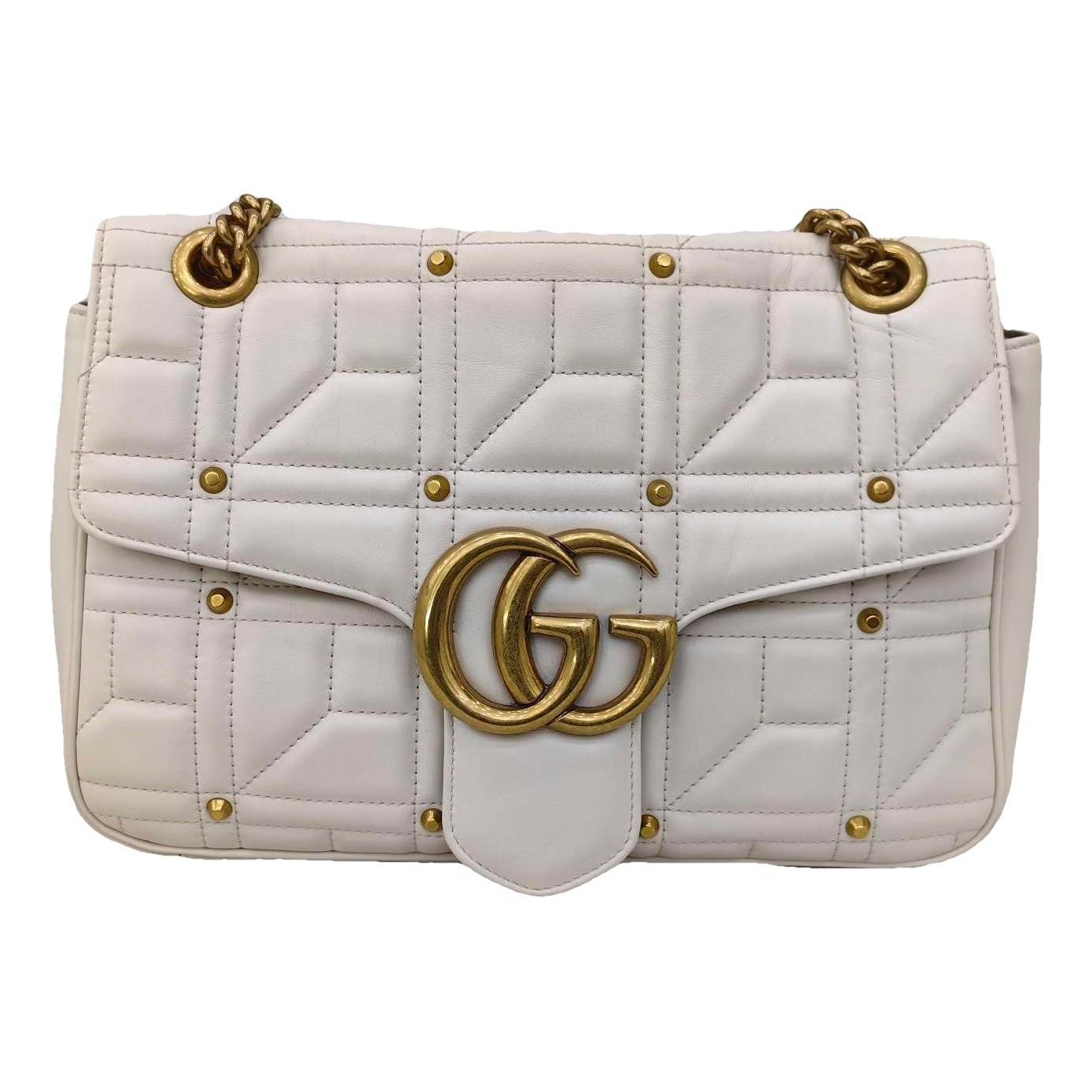 GG Marmont Flap leather handbag