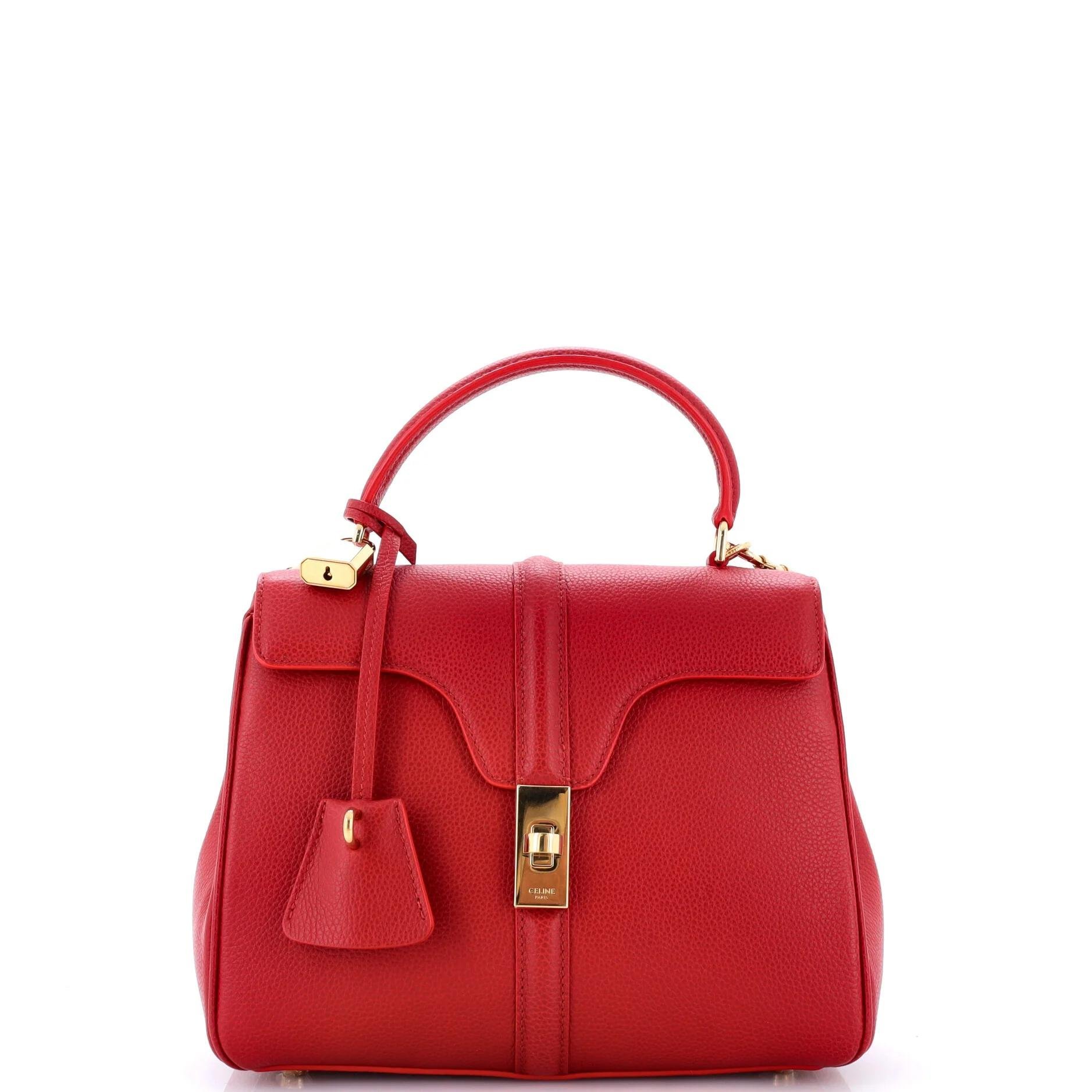 Leather satchel