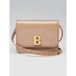 Balenciaga Balenciaga Beige Smooth Leather B. Crossbody Bag