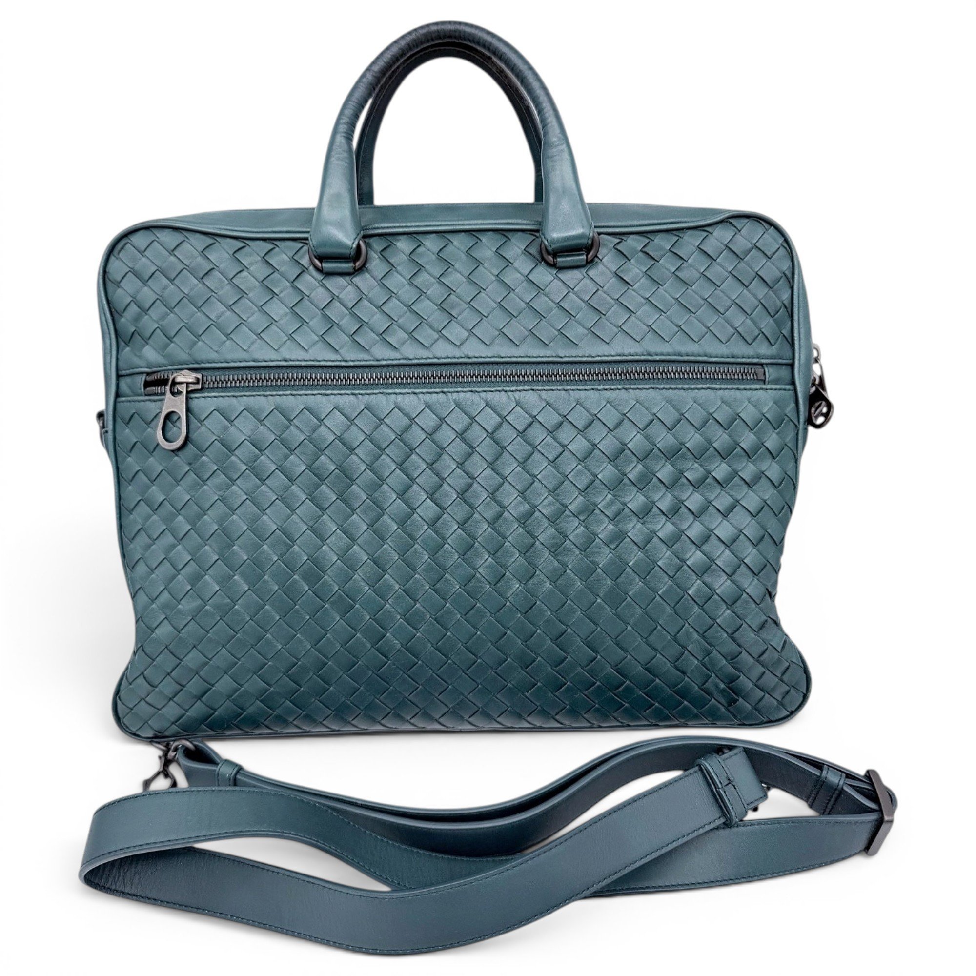 Leather handbag