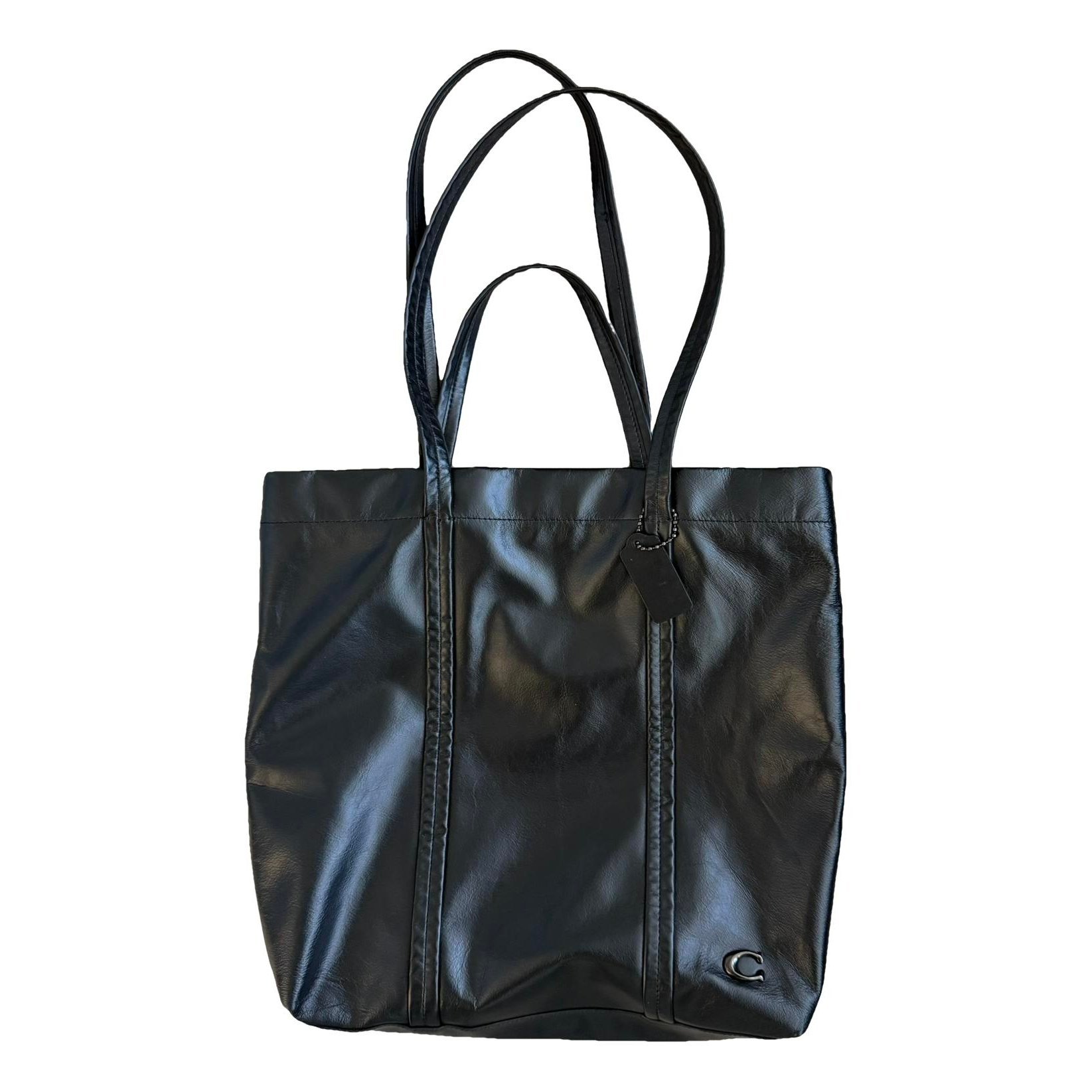 Leather tote