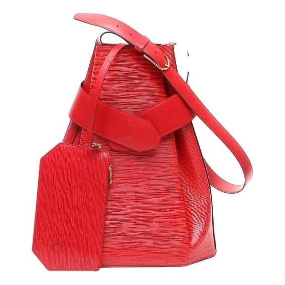 Sac d'épaule leather handbag