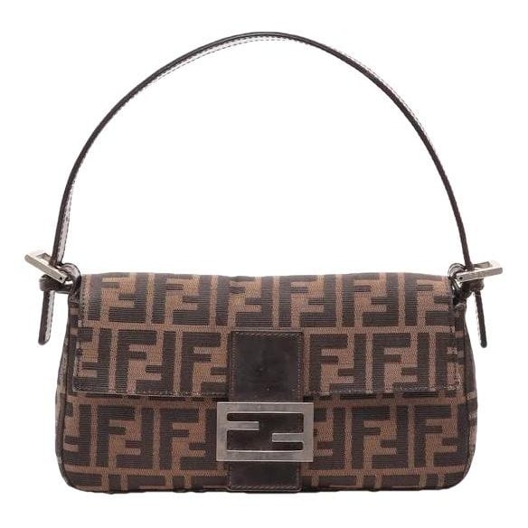 Baguette leather handbag