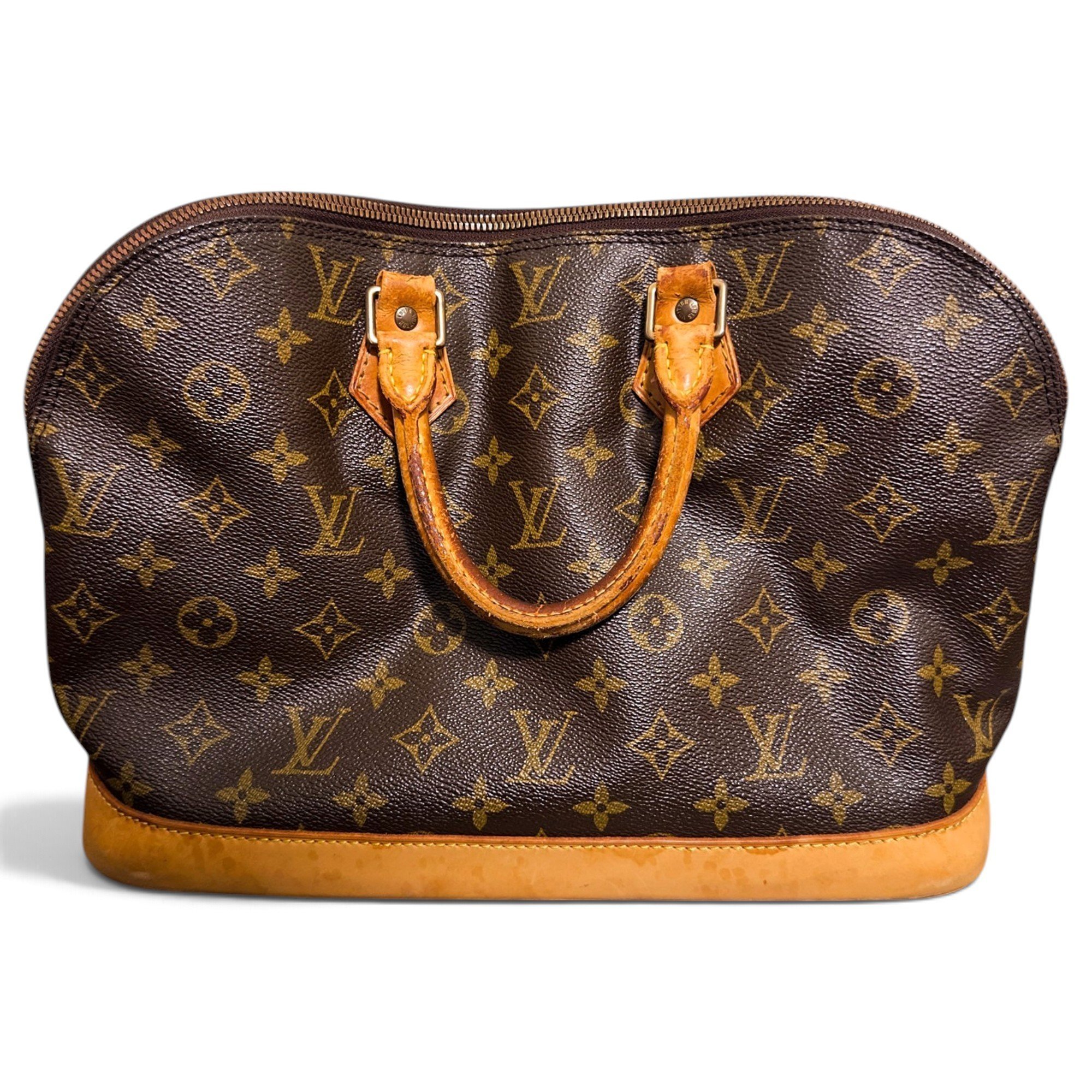 Alma leather handbag