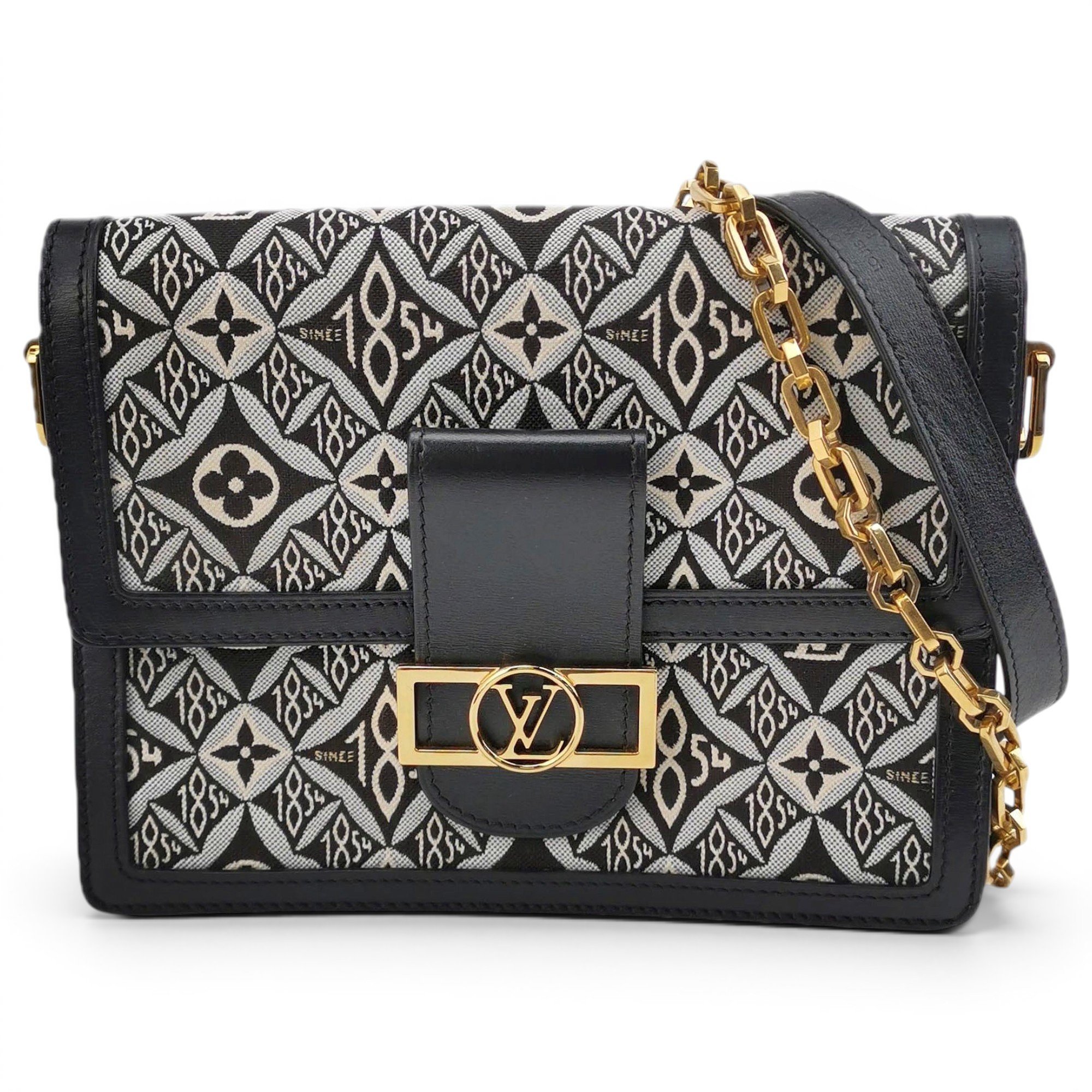 Dauphine Chain Wallet leather handbag