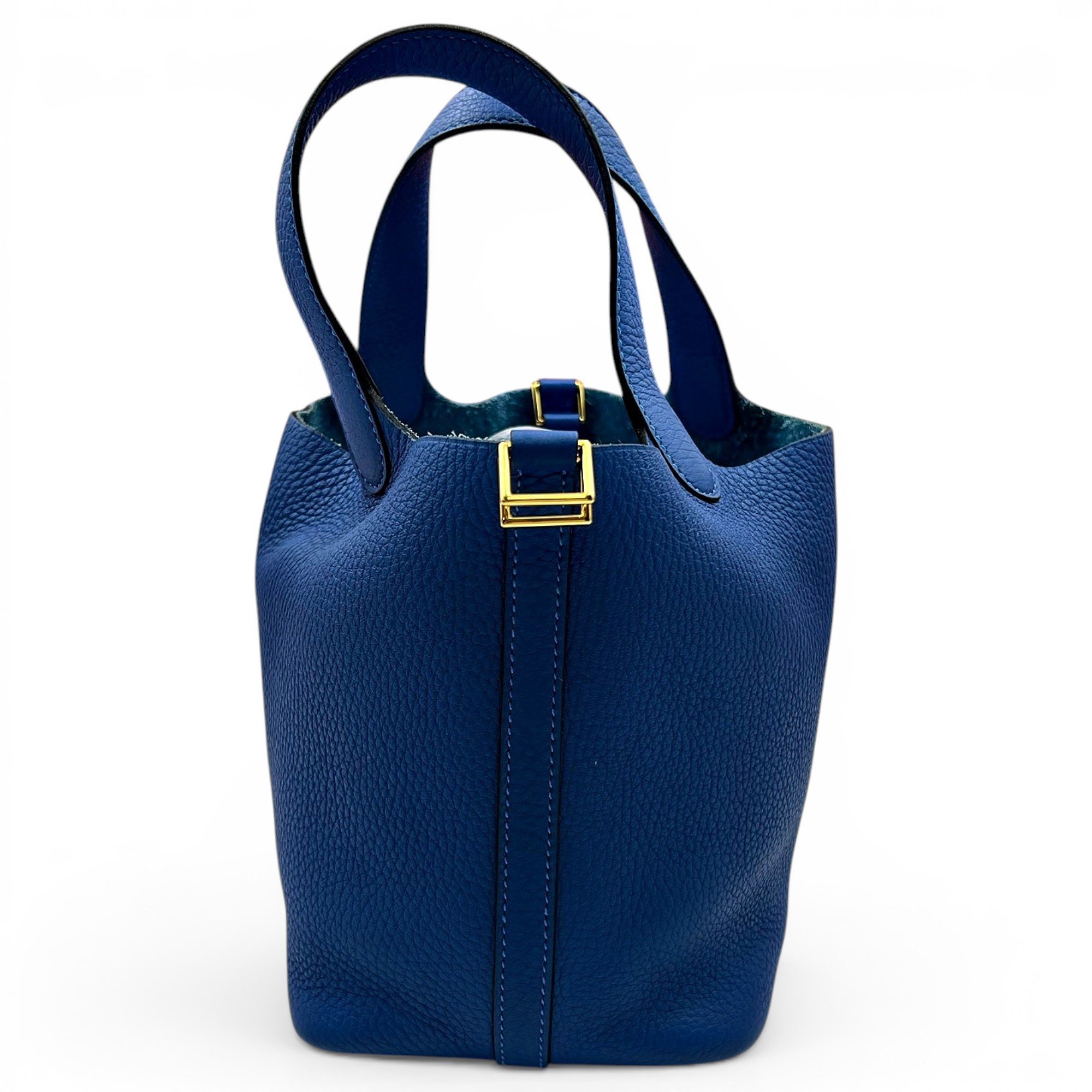Picotin leather handbag