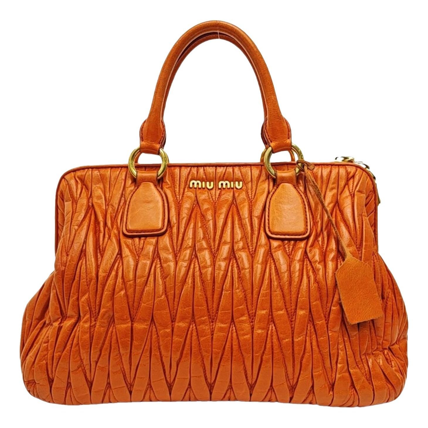 Leather handbag