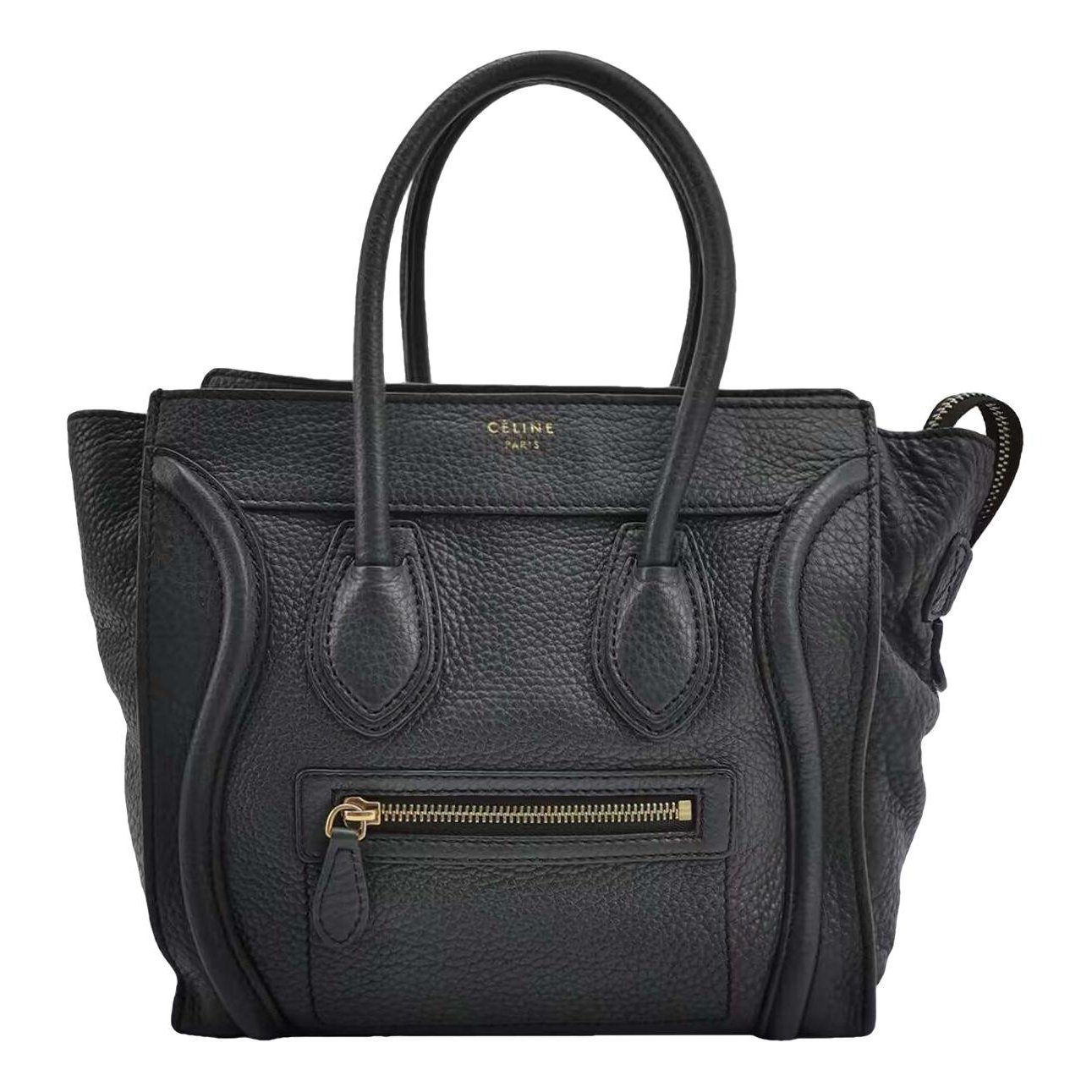 Luggage leather handbag