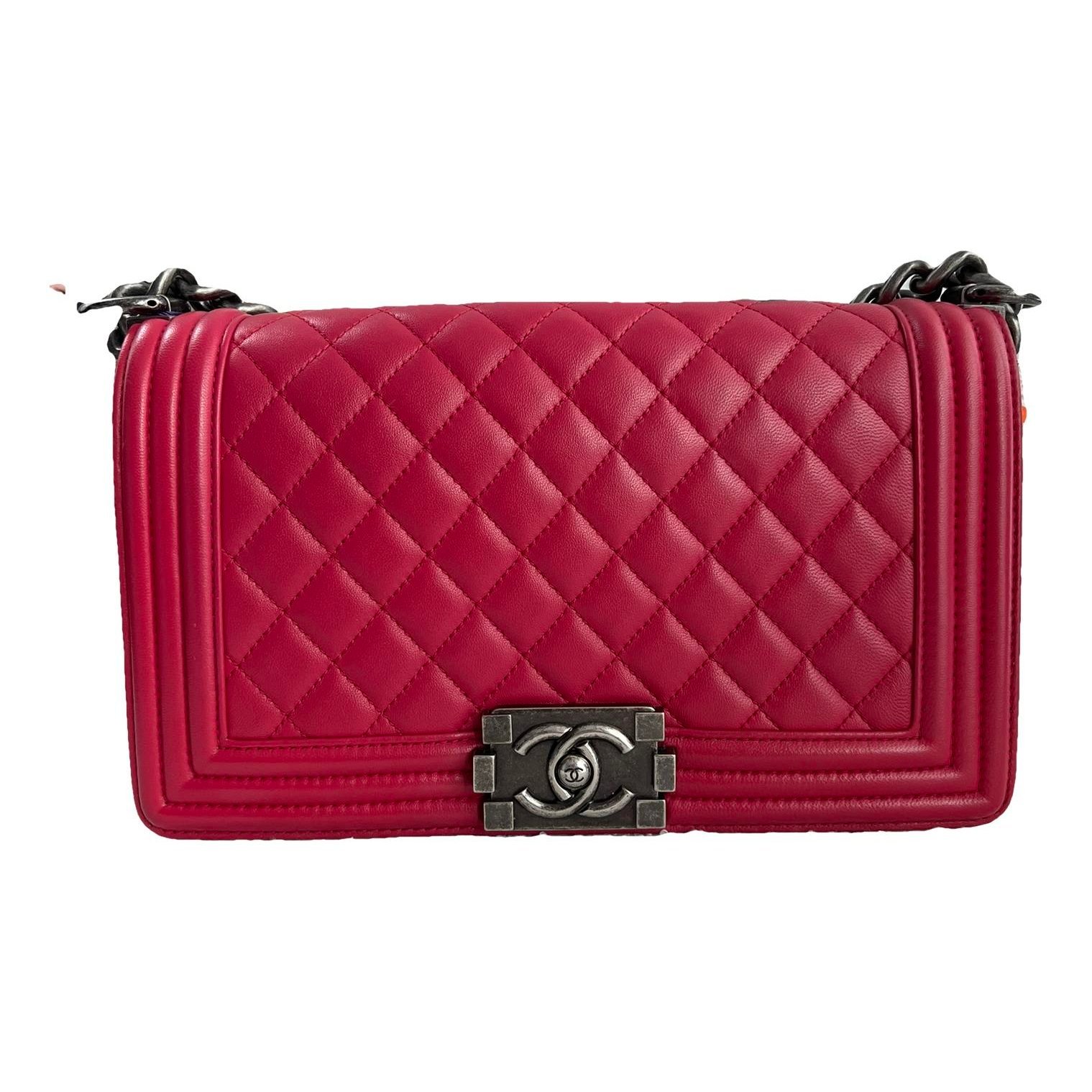 Boy leather crossbody bag