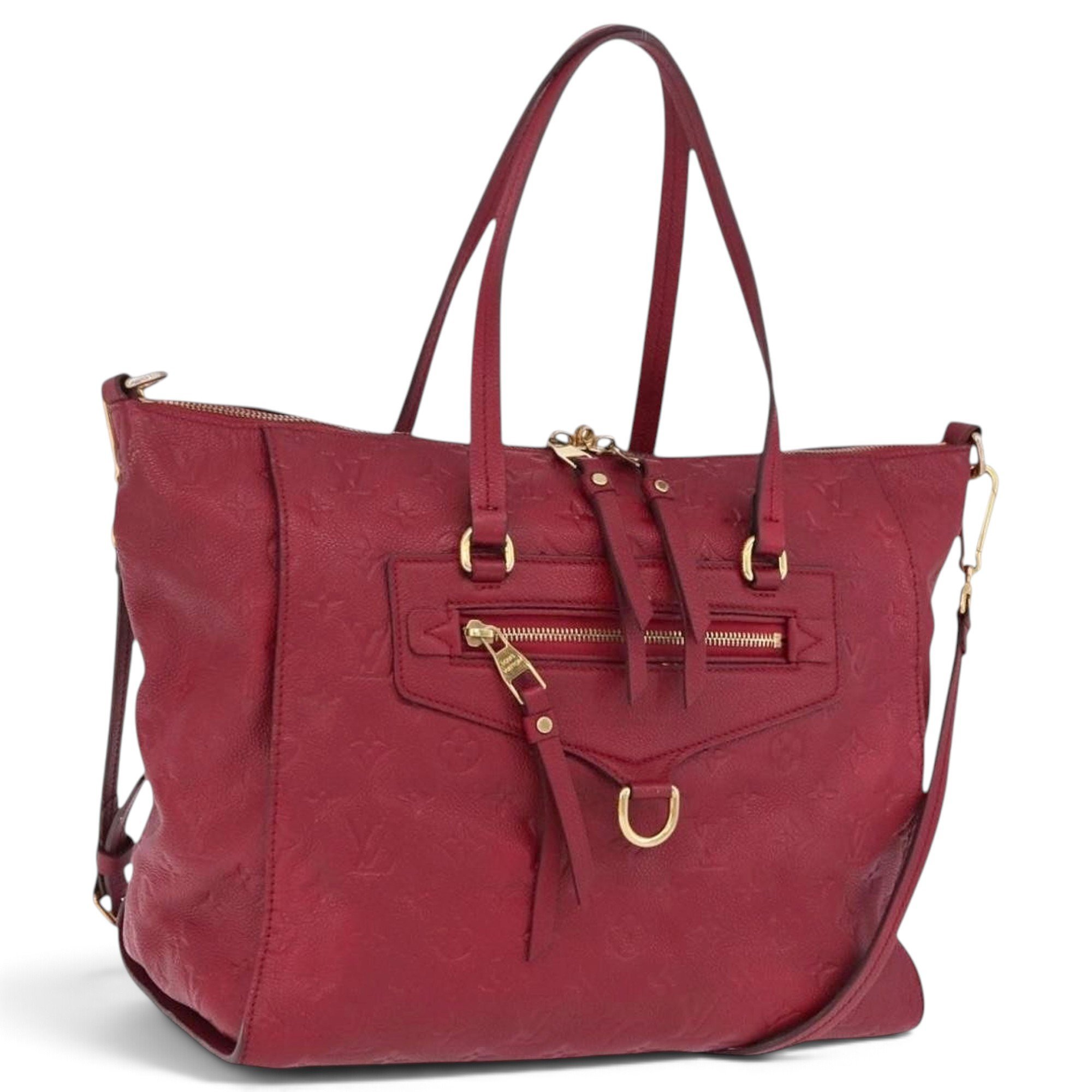 Lumineuse leather handbag