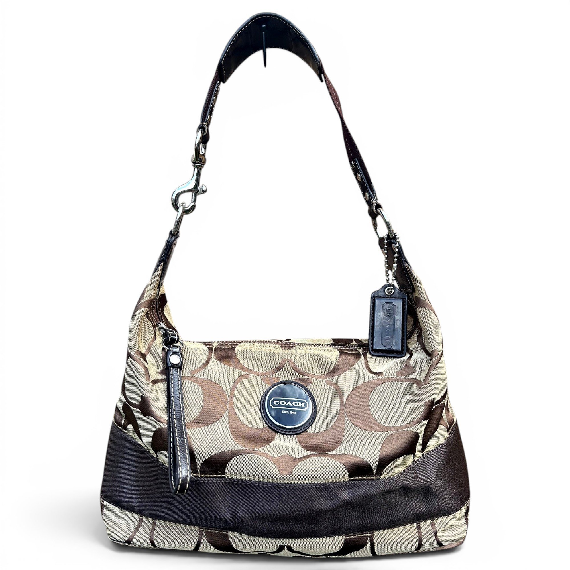 Leather handbag