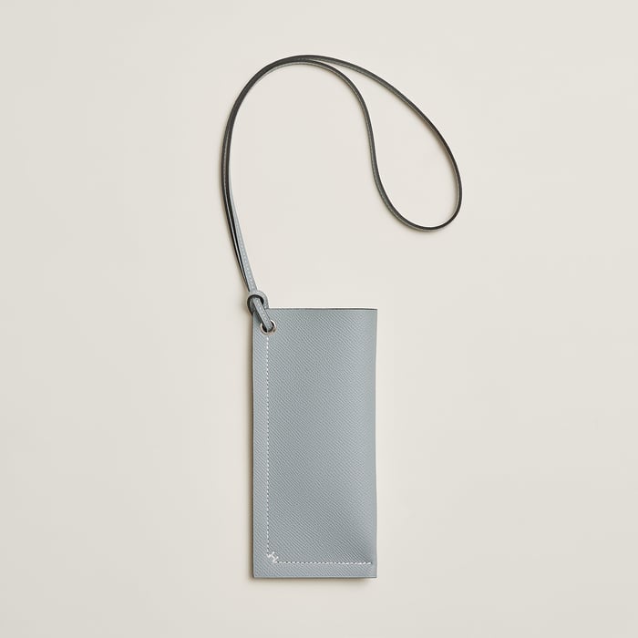 Bleu Glacier H Sellier Glasses Case