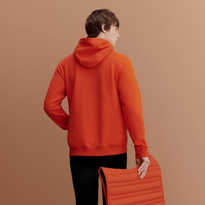 Orange Jump Hermès Fit Sweatshirt