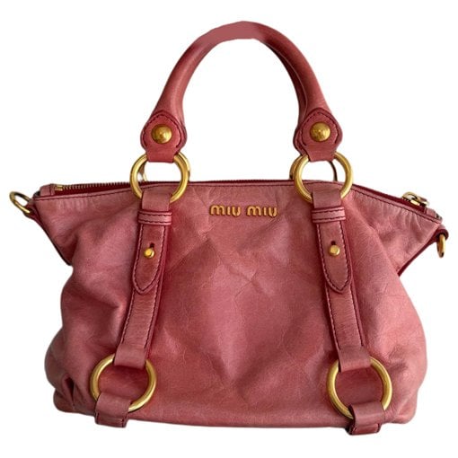 Miu Miu Vitello leather handbag