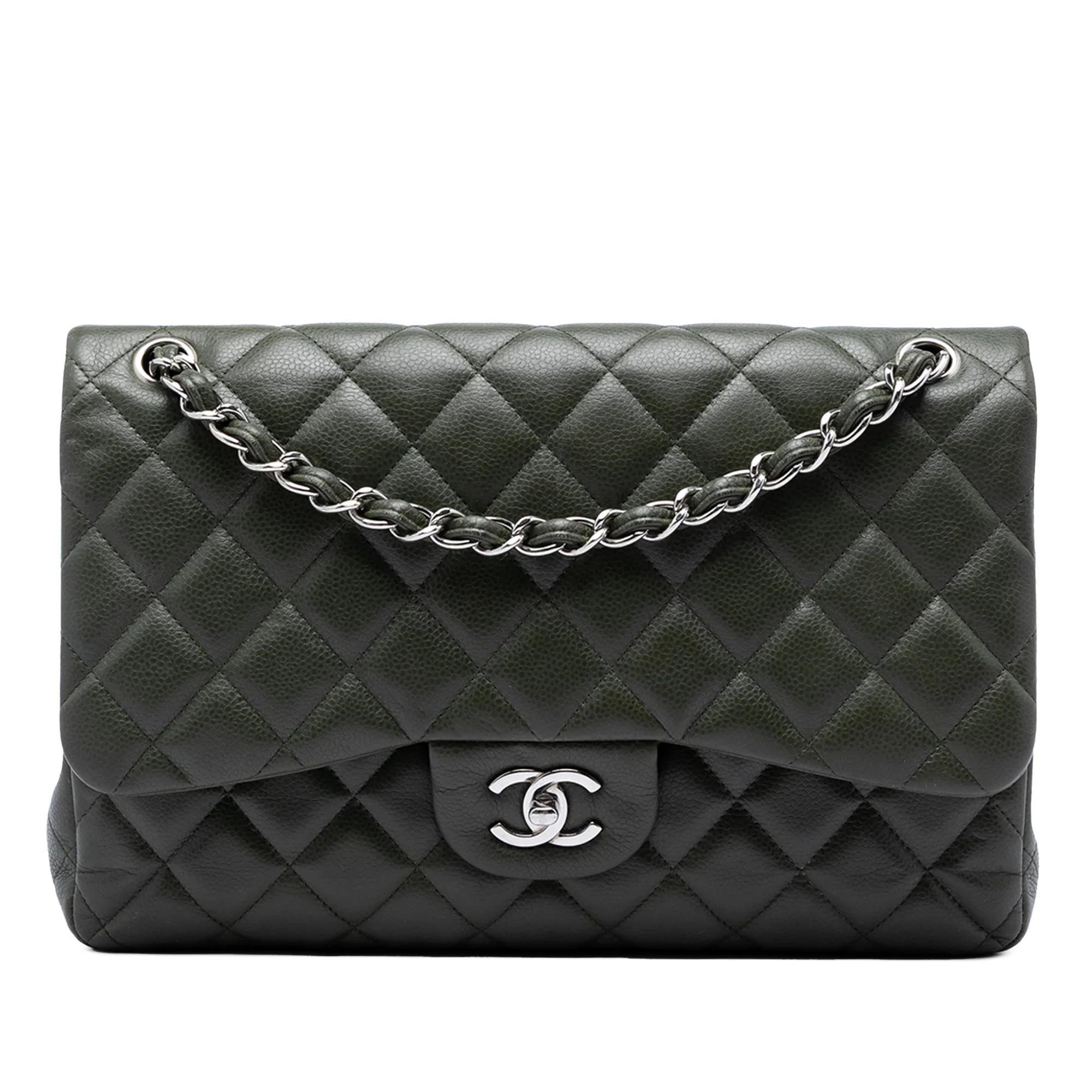 Wallet On Chain Boy Half Flap leather handbag