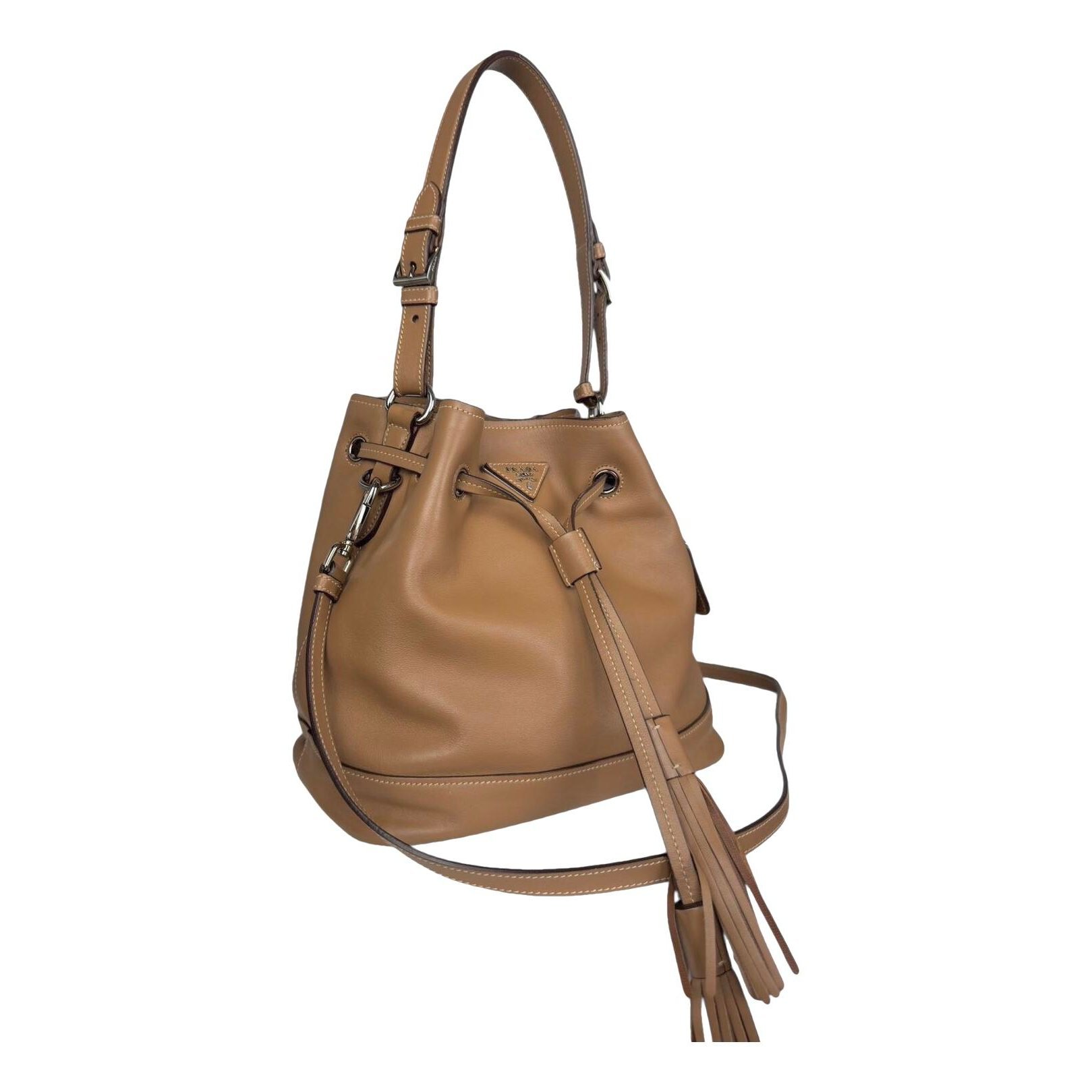 Leather crossbody bag