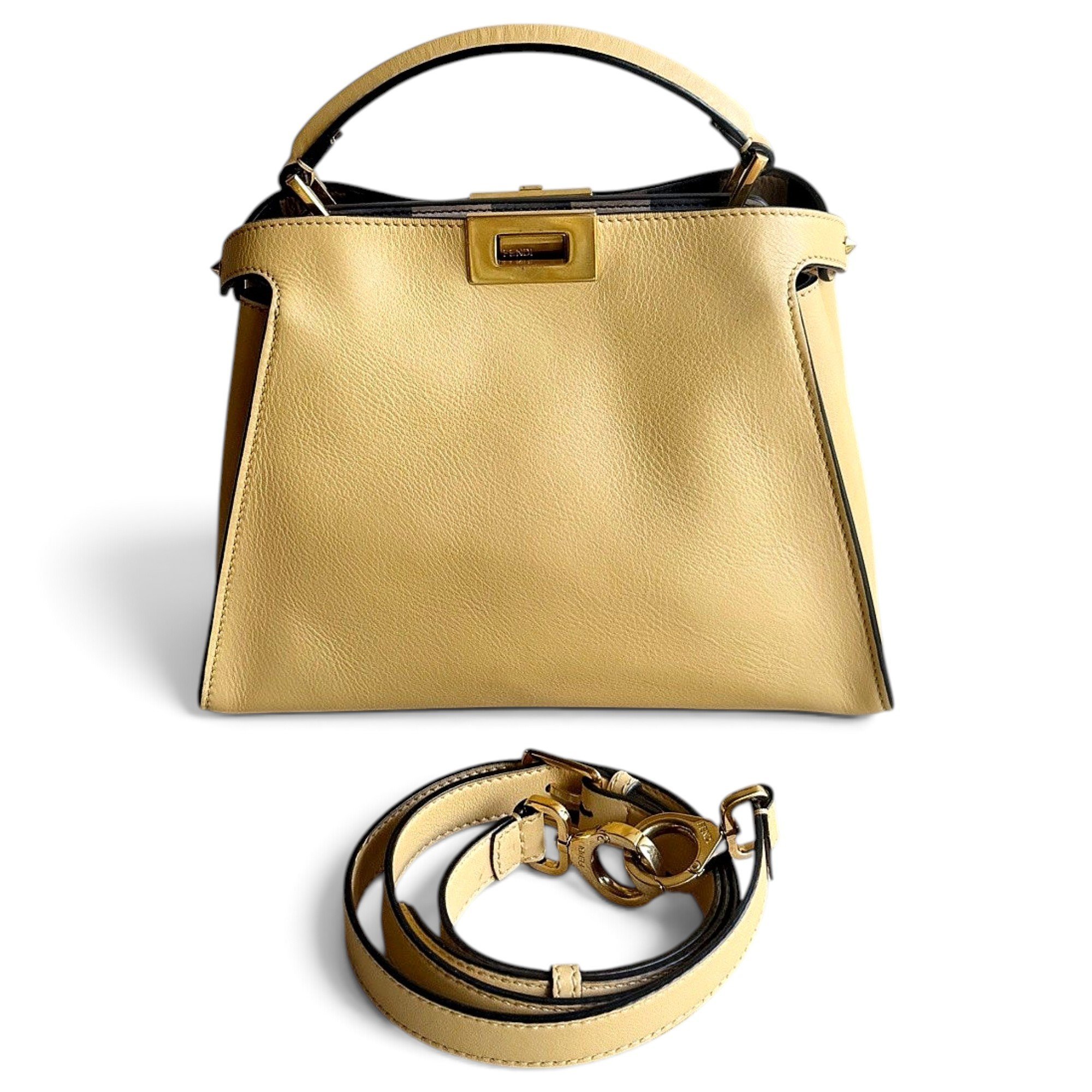 Peekaboo Essentially leather handbag