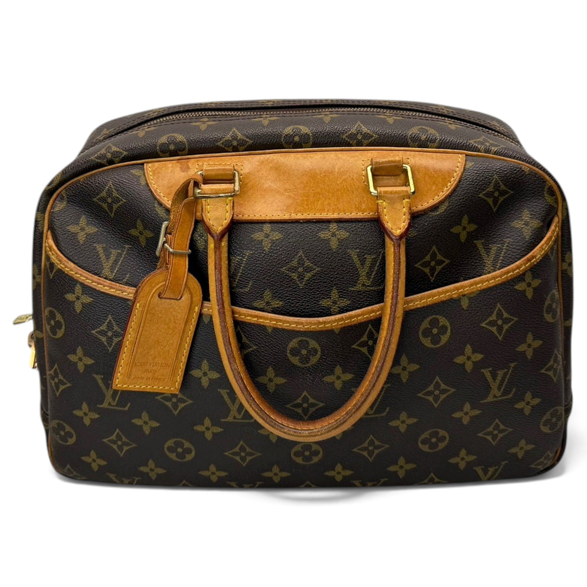 Deauville leather handbag