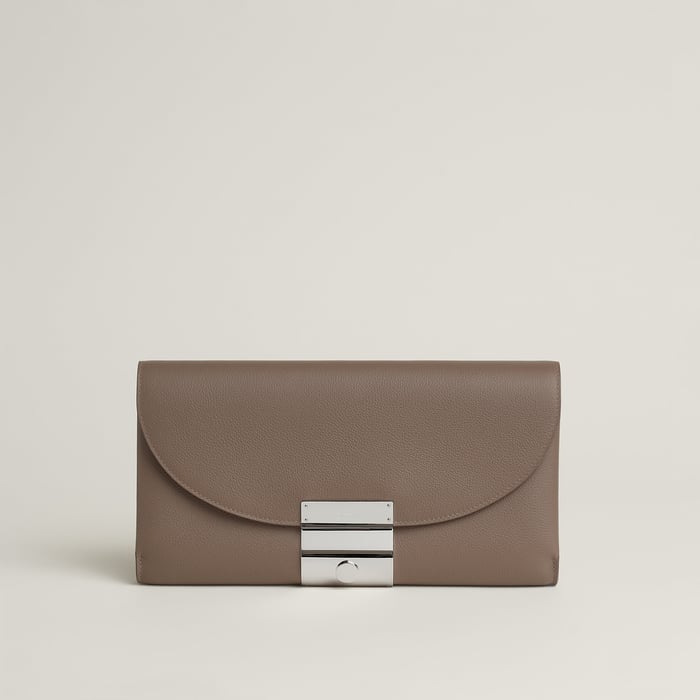 Étoupe Hermès Depechette Pouch