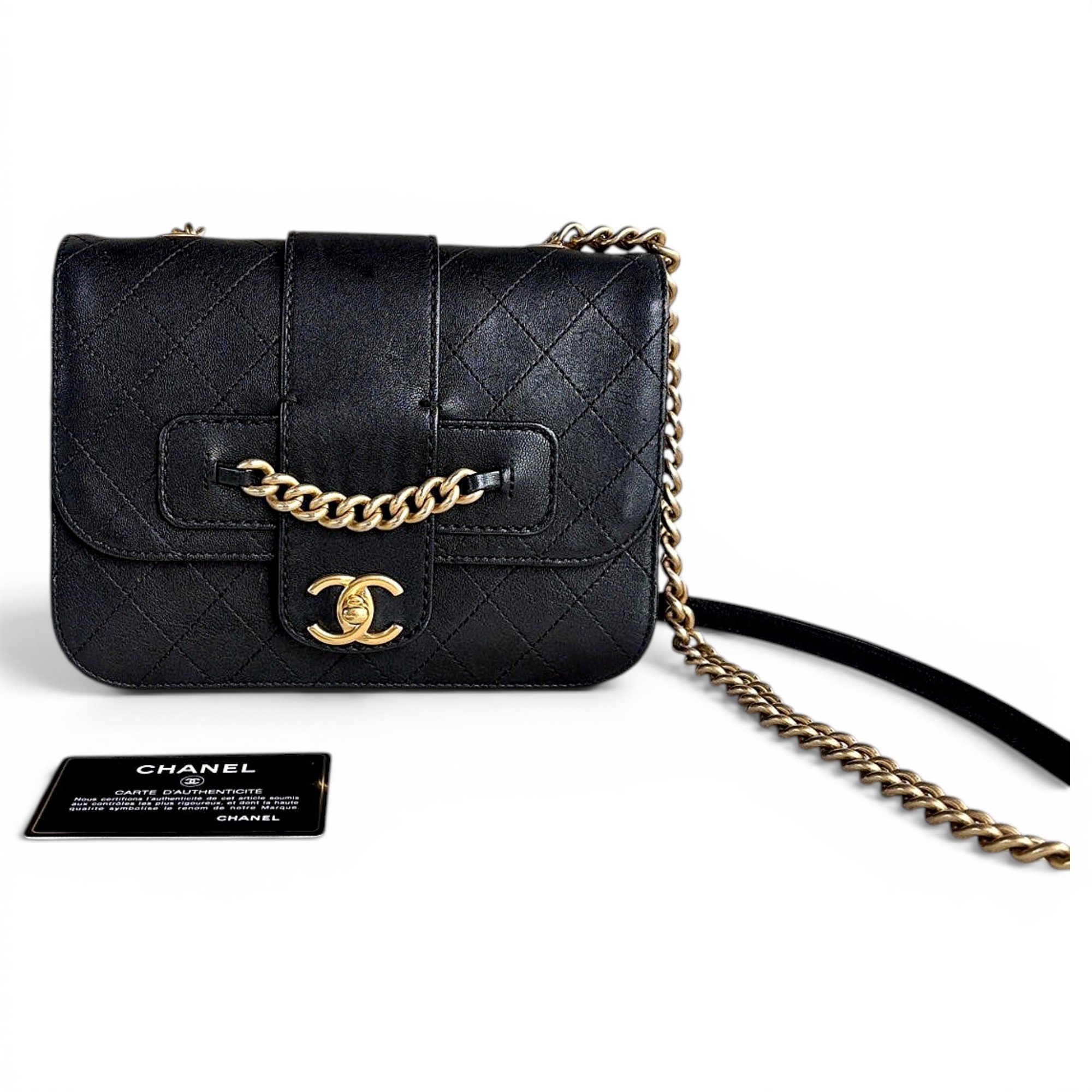 Leather handbag