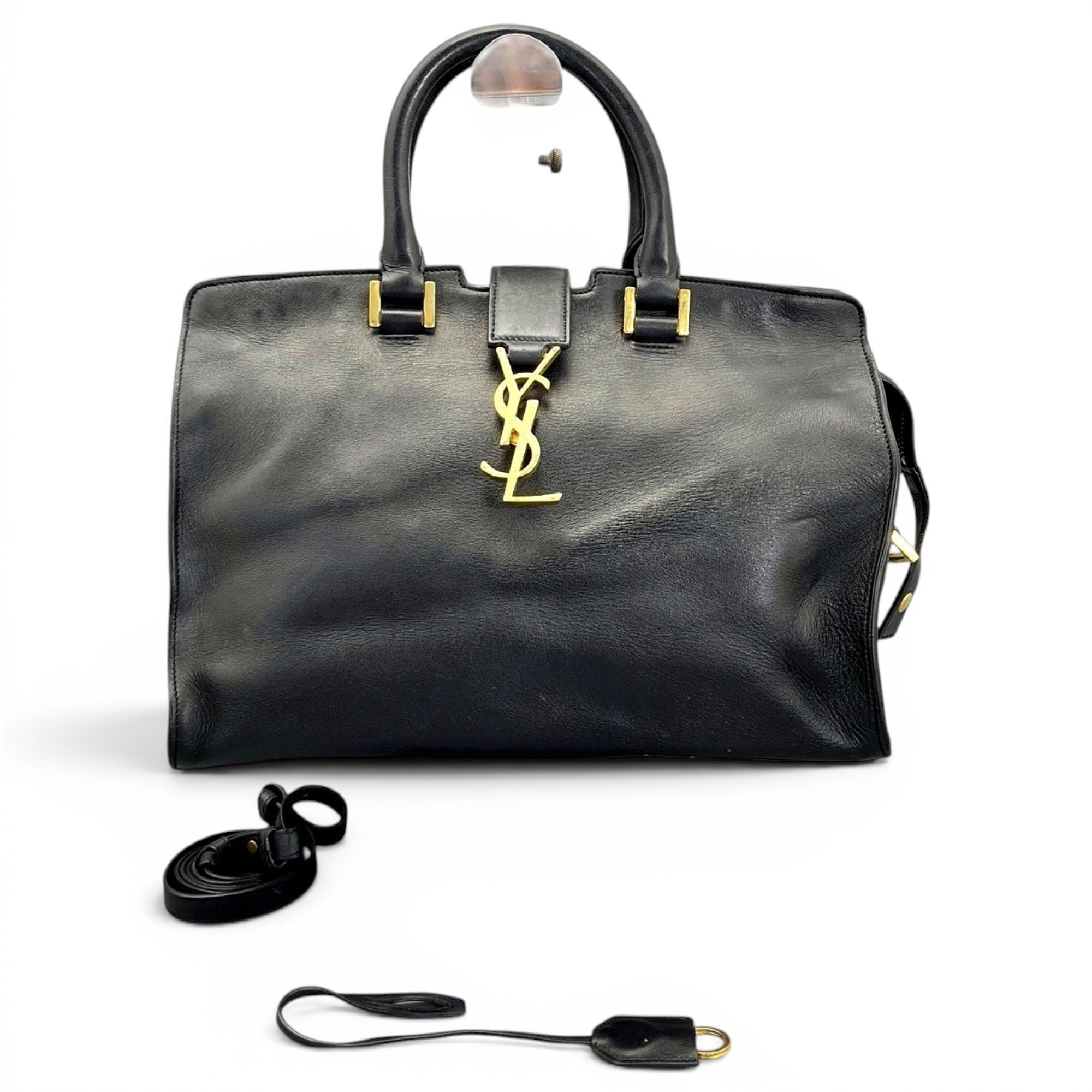 Monogram Cabas leather tote