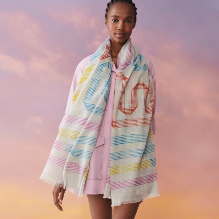 Rubans d'Hermès rectangle