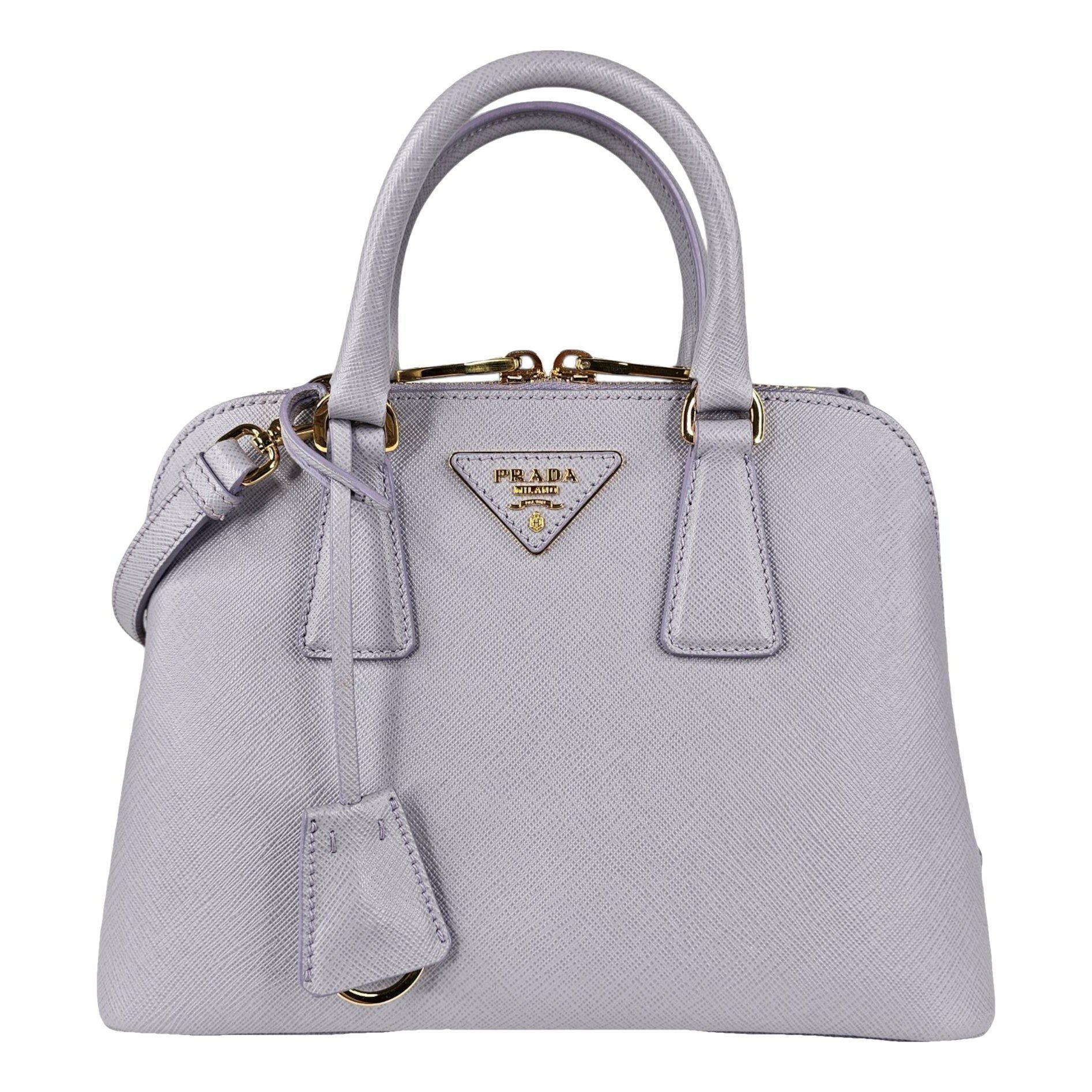 Promenade leather handbag