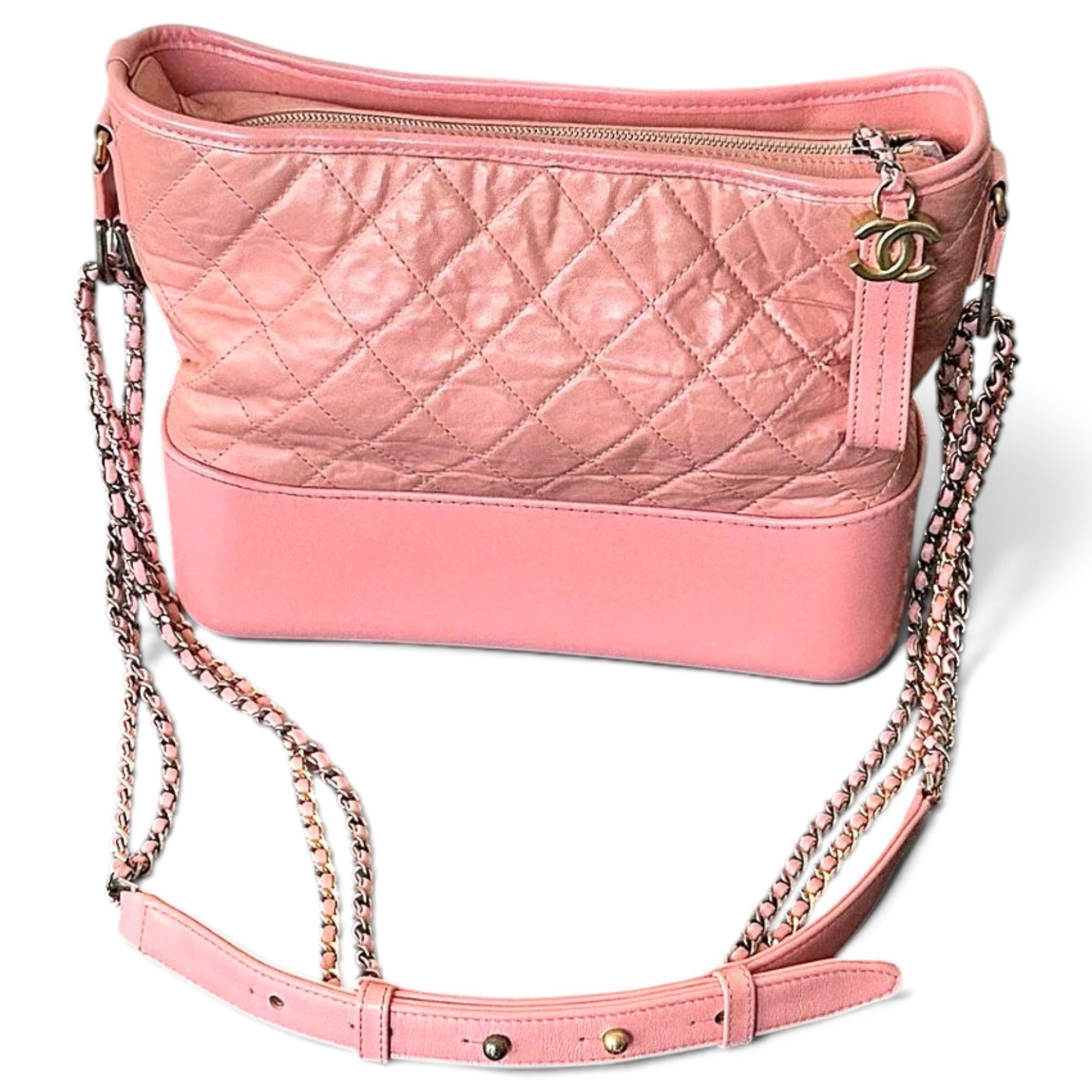 Trendy CC Vanity leather handbag