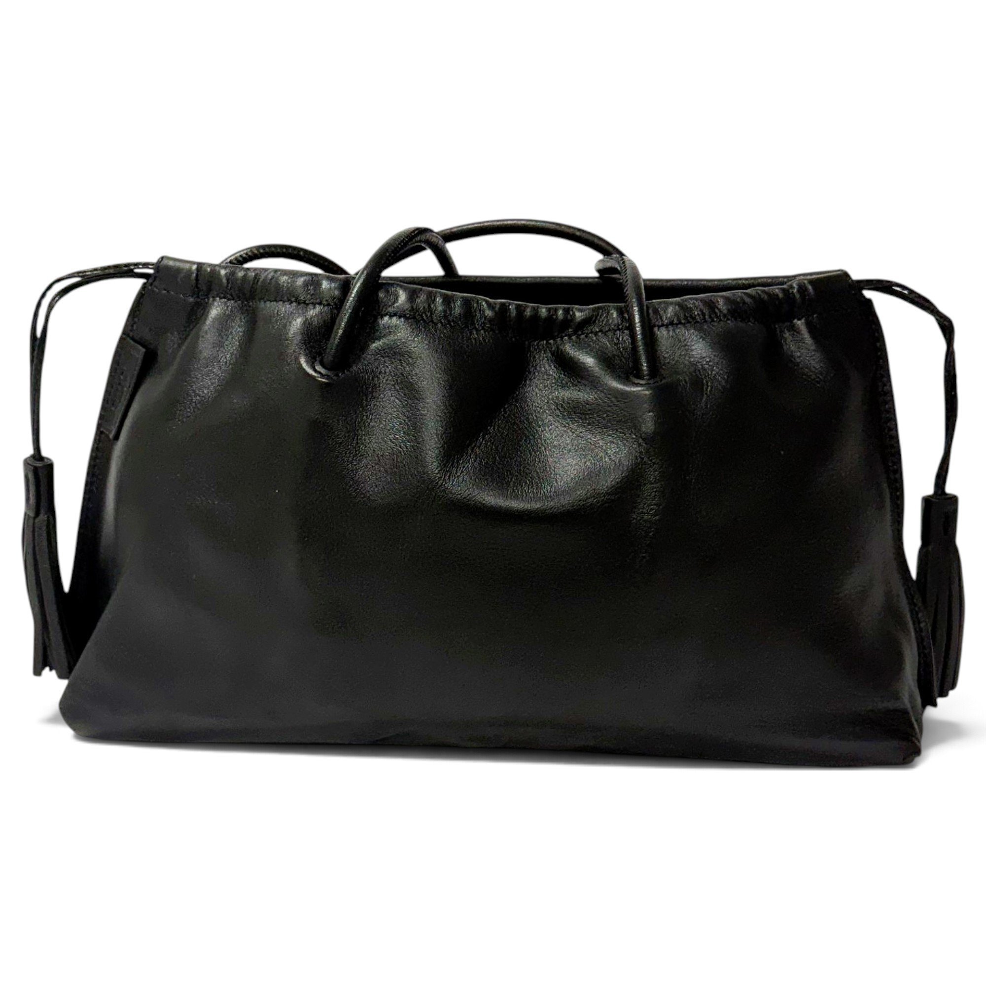Vintage Bamboo leather handbag