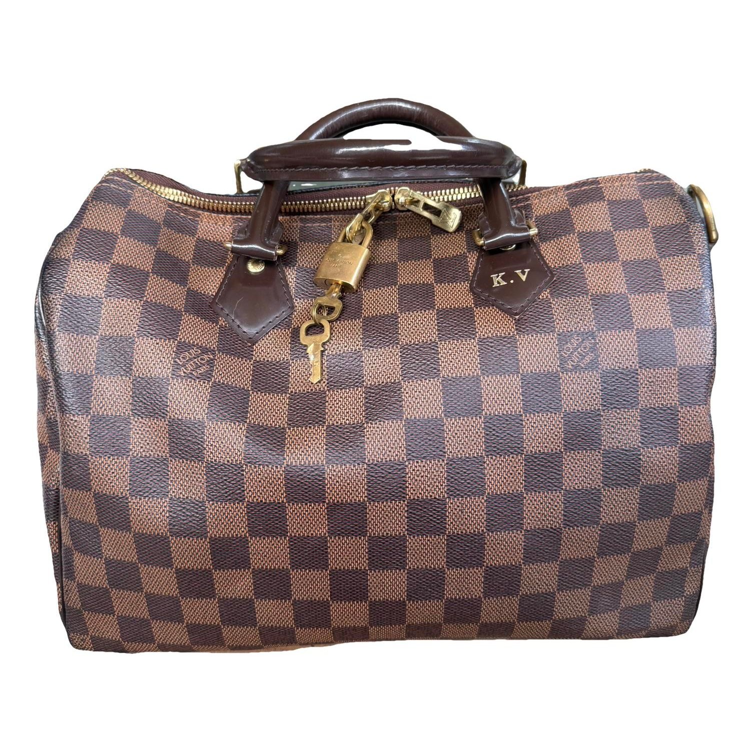 Speedy Bandoulière leather handbag