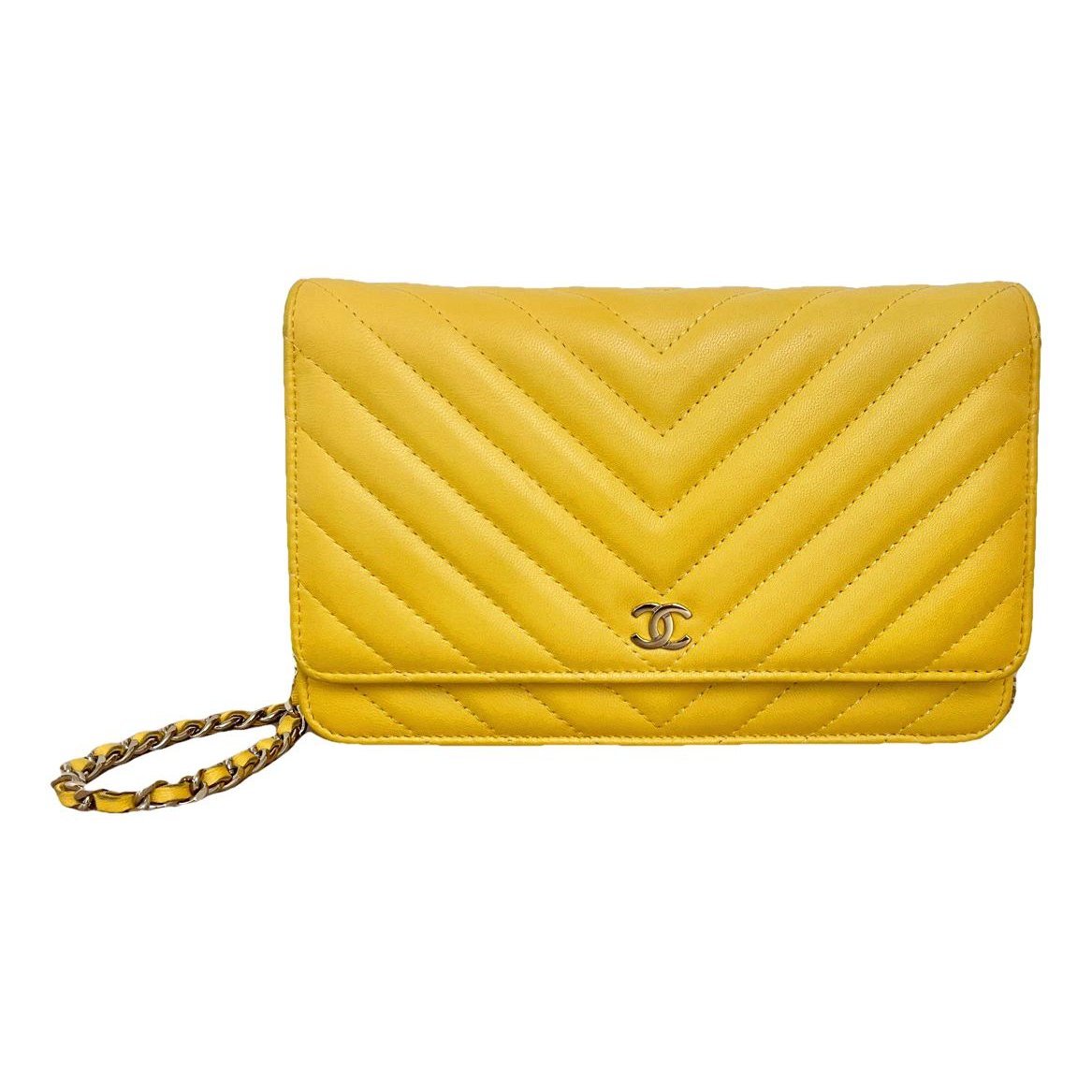 Wallet On Chain Timeless/Classique leather handbag