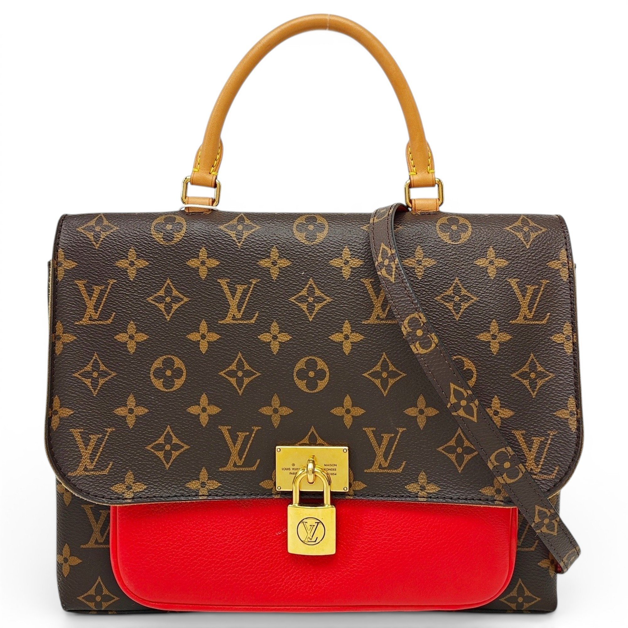 Marignan leather handbag