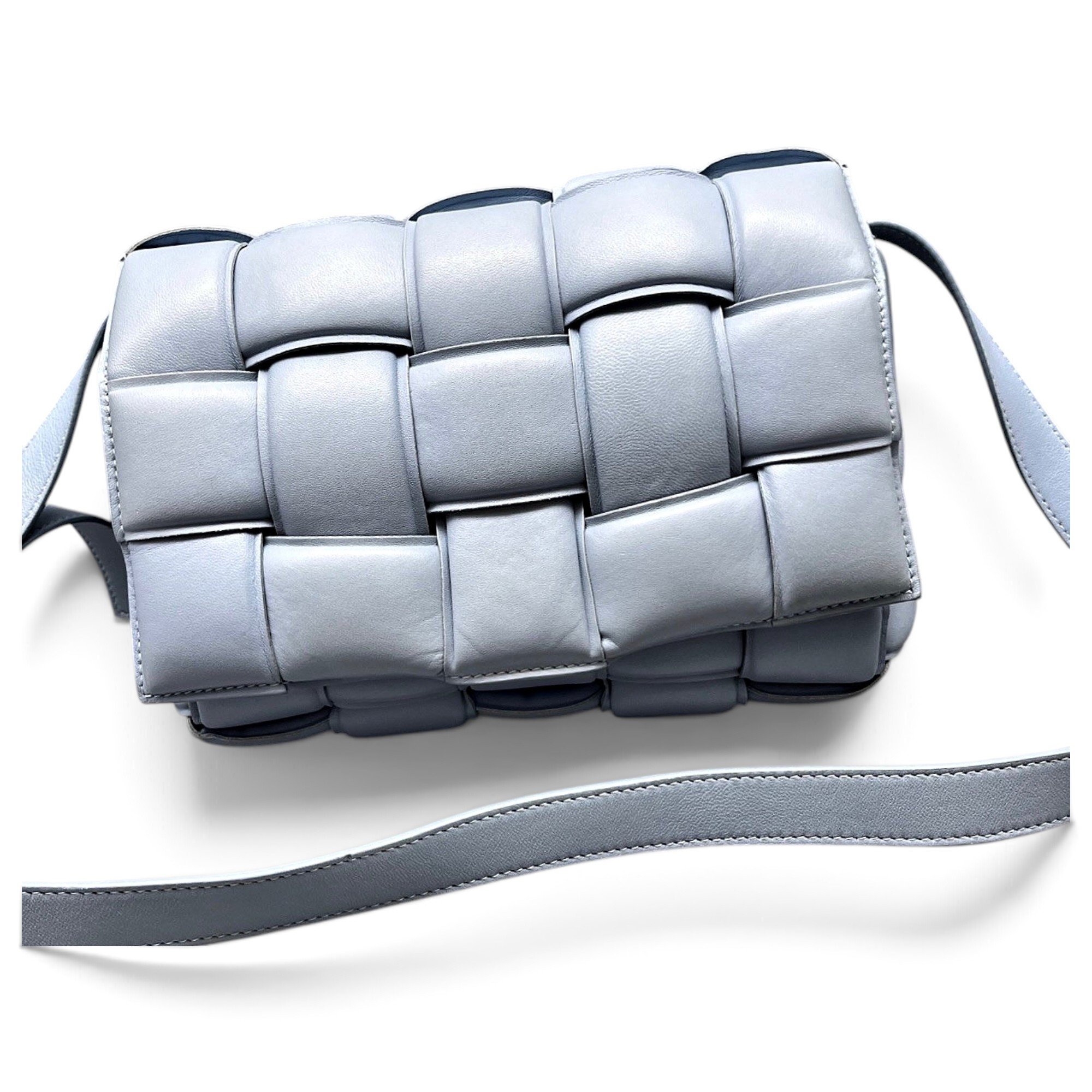 Cassette Padded leather handbag