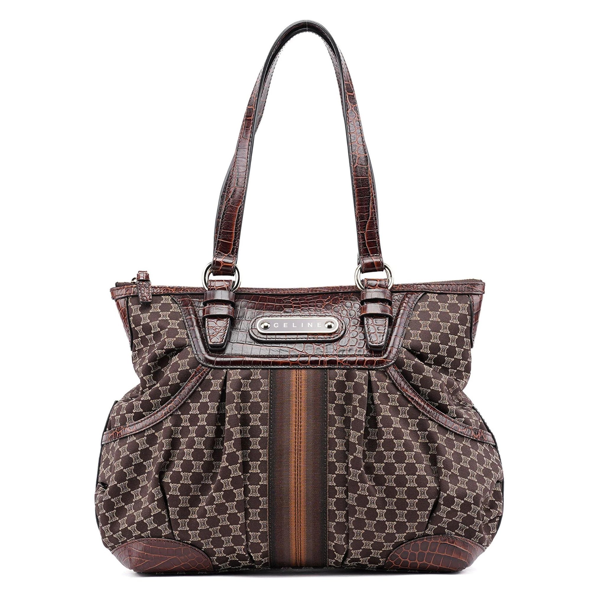 Classic leather tote