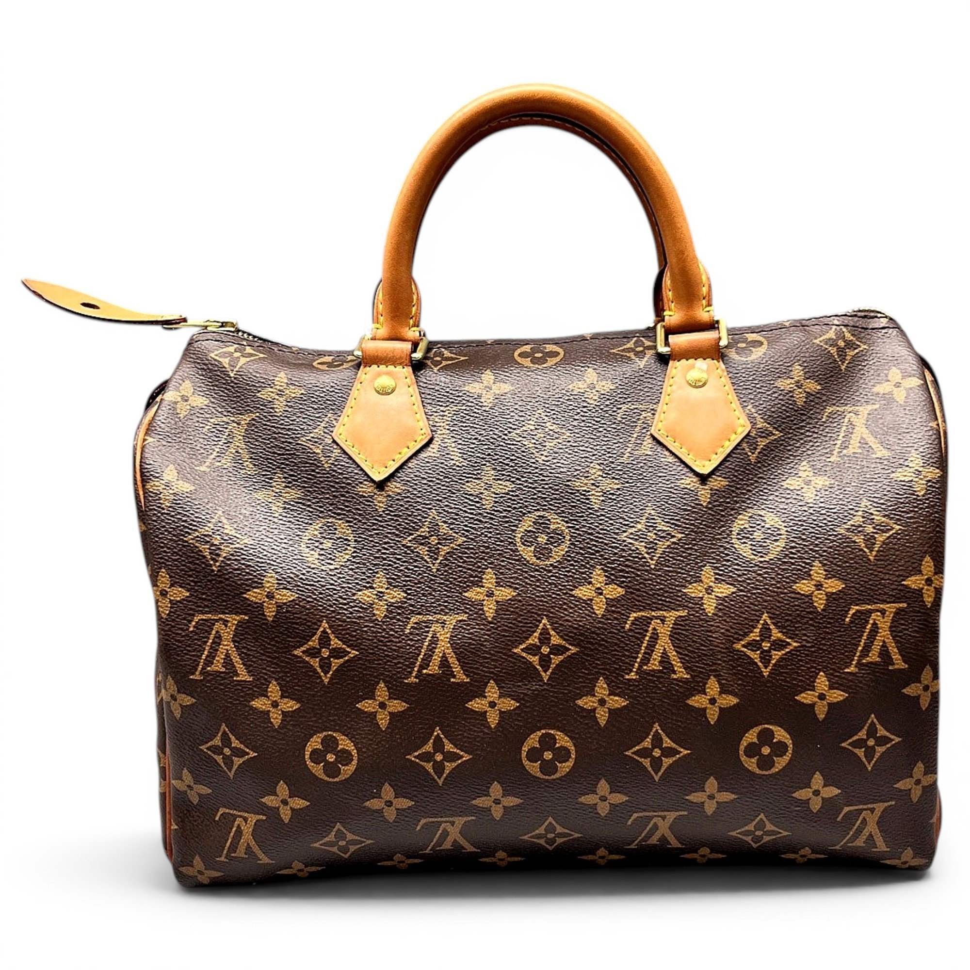 Speedy leather handbag