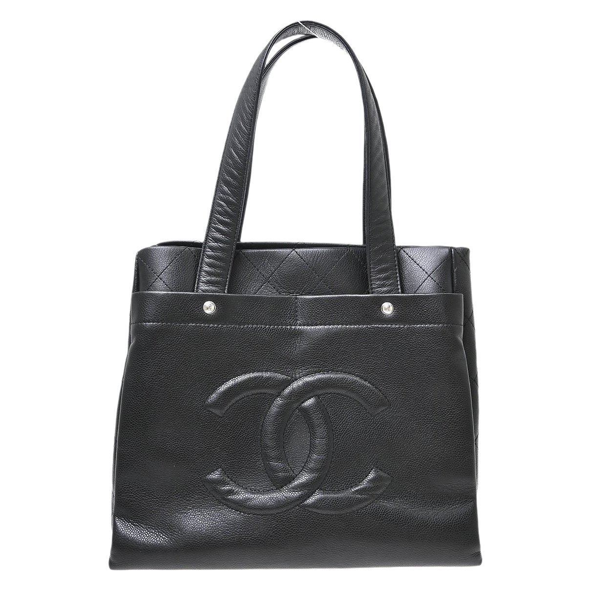 Executive leather tote
