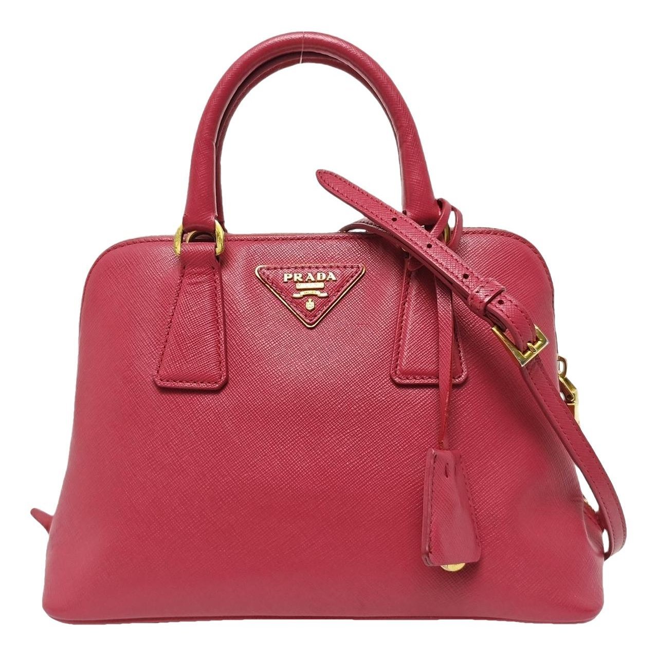 Promenade leather handbag