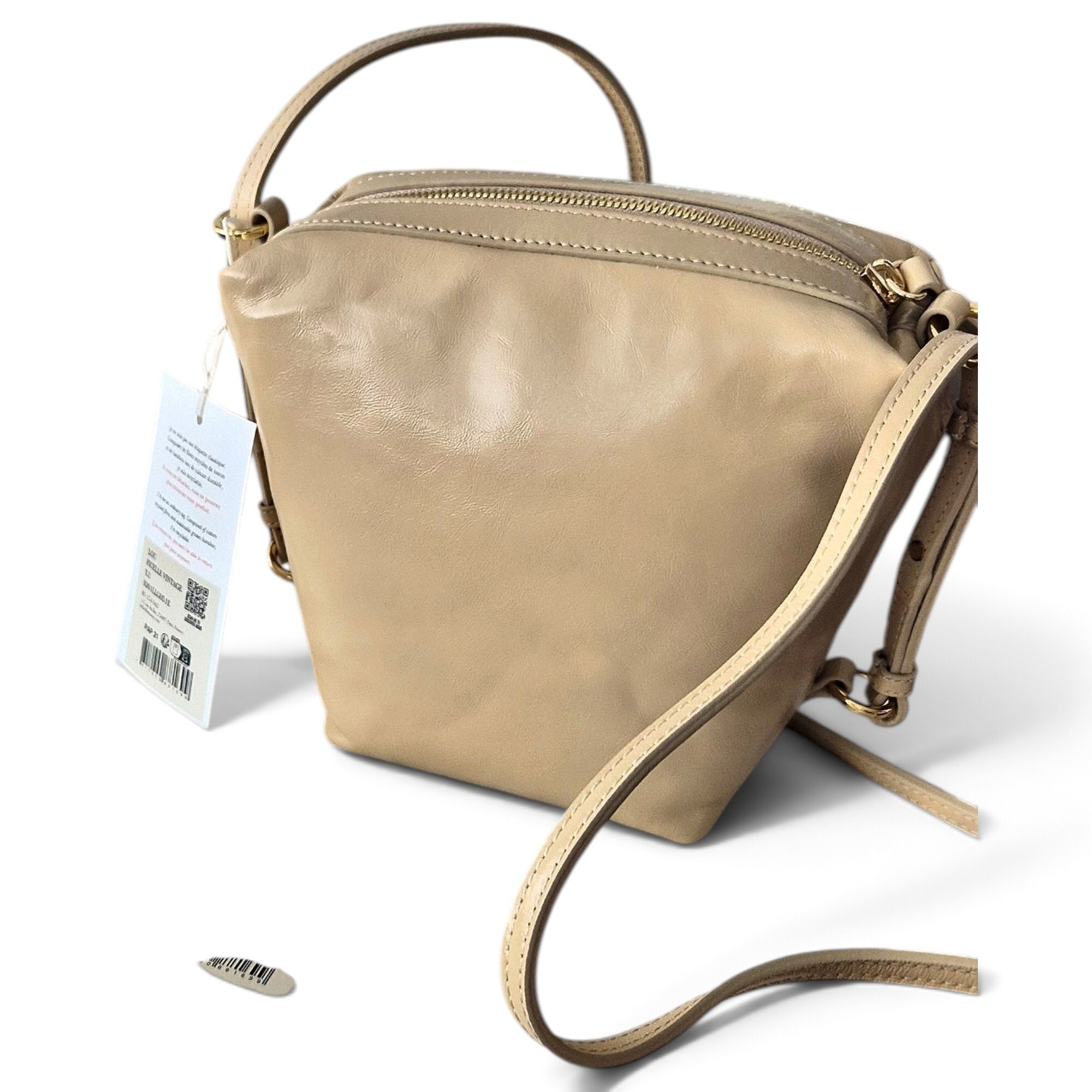 Leather crossbody bag