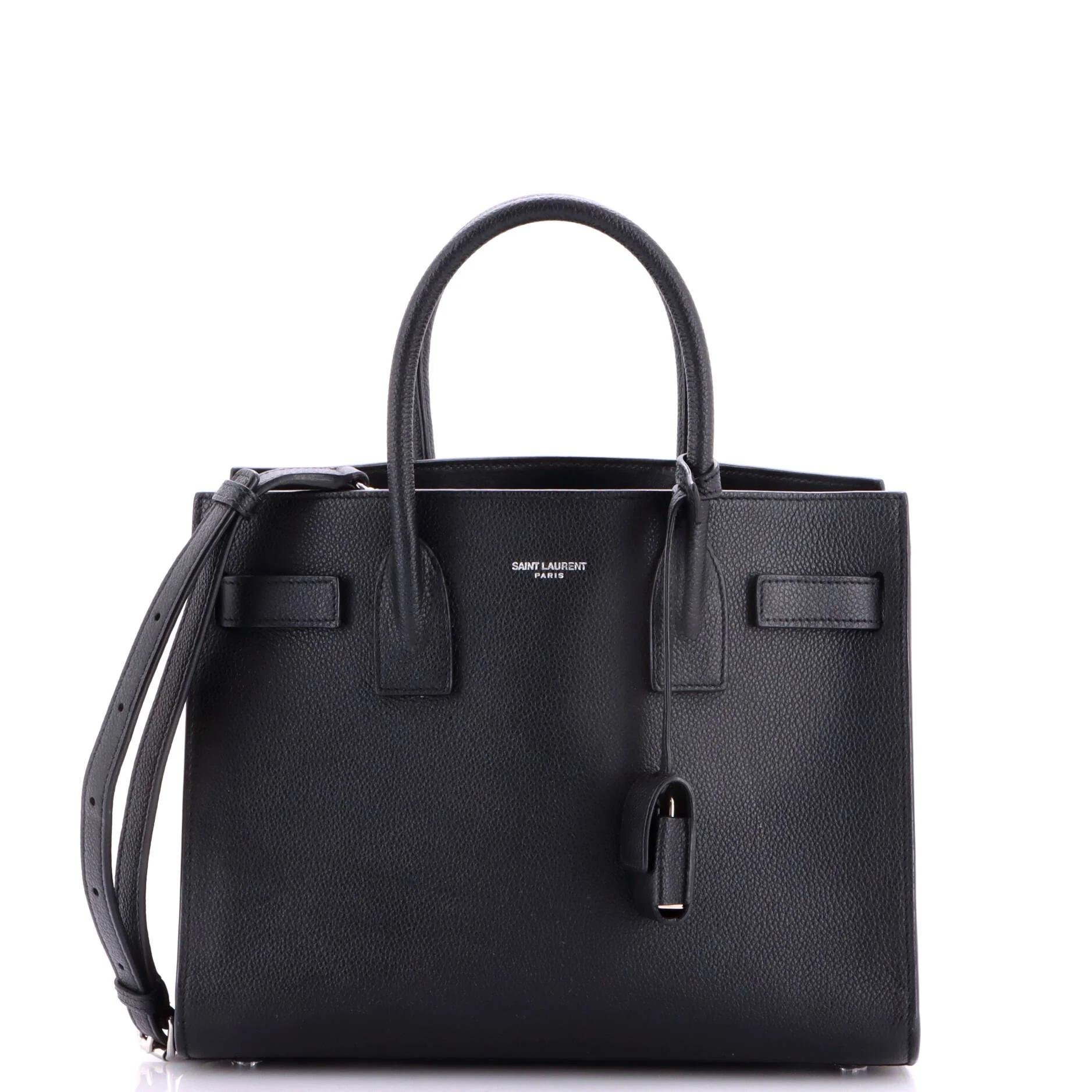Leather tote