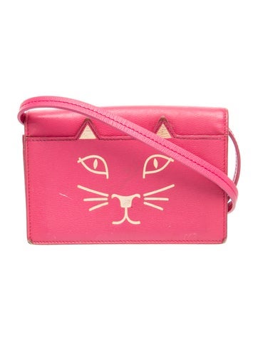 Charlotte Olympia Leather Crossbody Bag